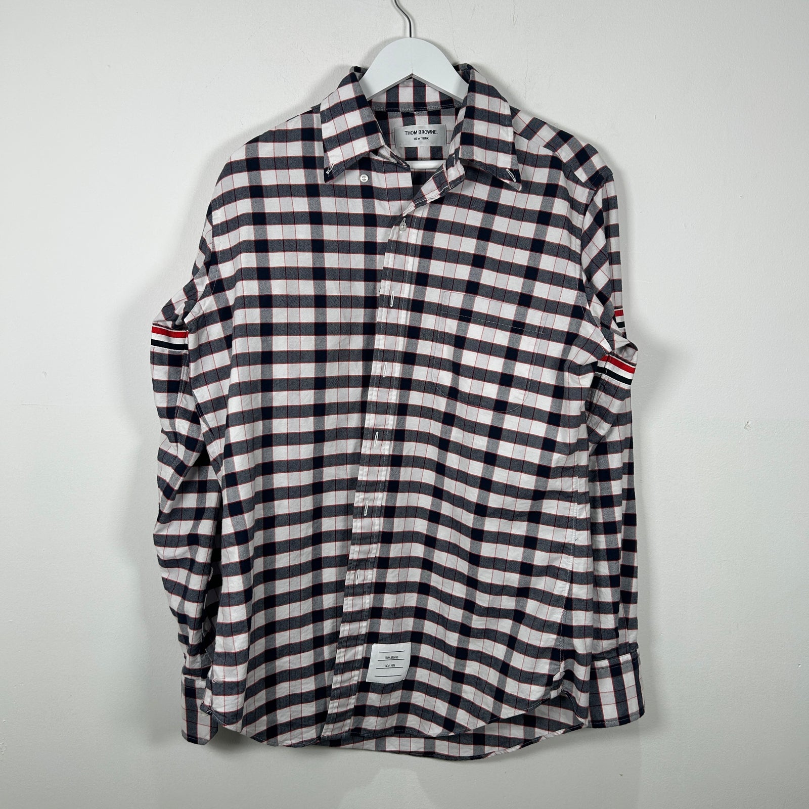 Thom Browne Plaid Shirt Size 4