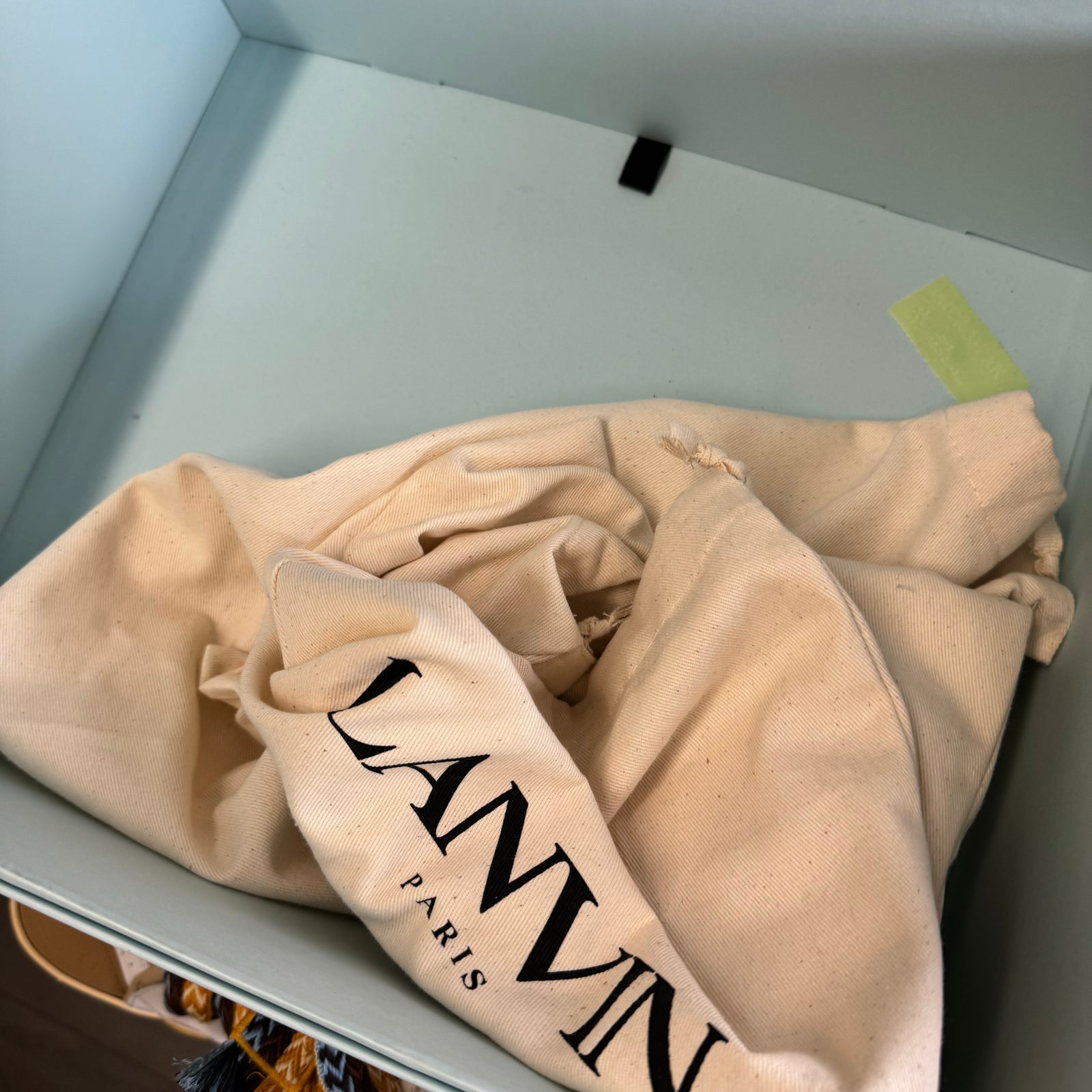 Lanvin White/Yellow Curb Sneakers Size 44