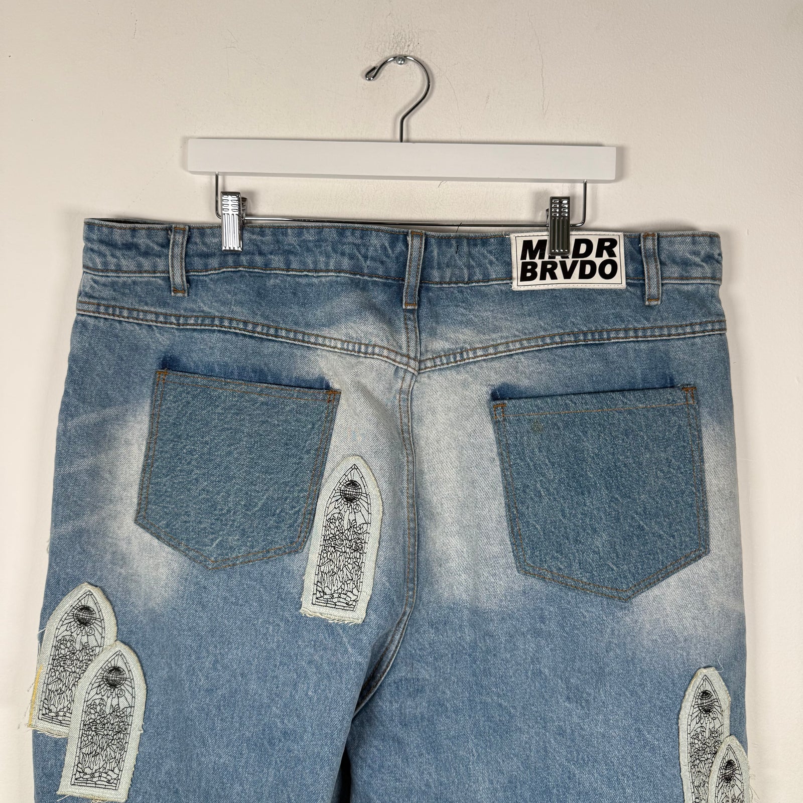 Who Decides War Patched Arch Carpeneter Shorts Size 40
