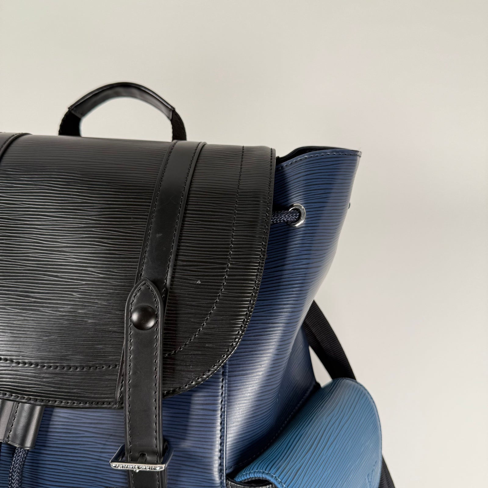 Louis Vuitton Epi Christopher Damier Cobalt Backpack