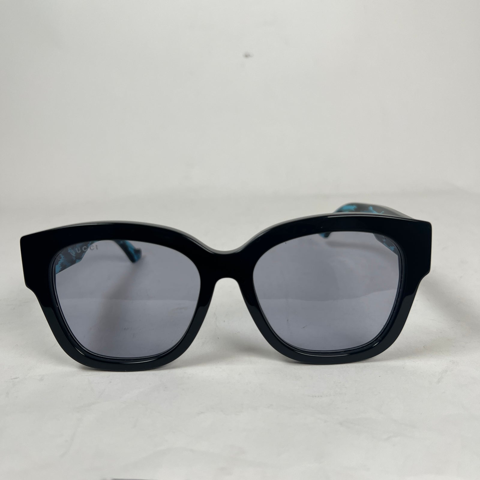 Gucci Black/Blue Butterfly Frame Sunglasses