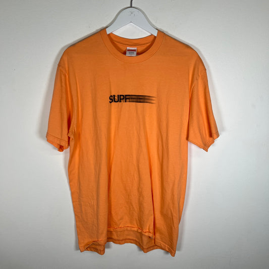 Supreme Motion Orange T-Shirt Size L