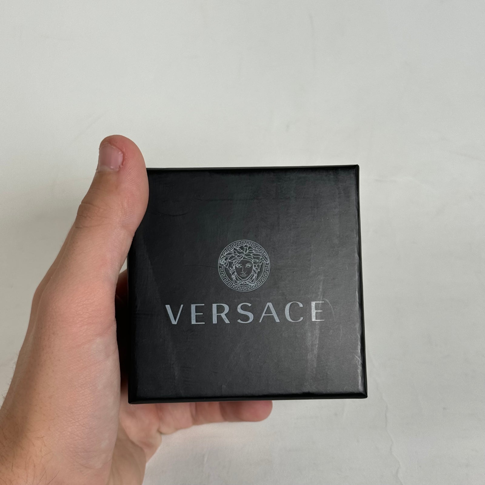 Versace Gold/Pink Medusa Ring Size 6