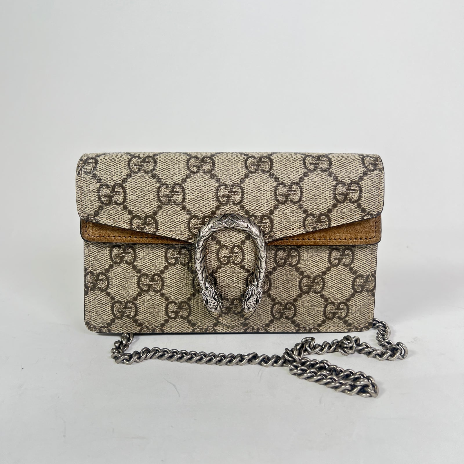 Gucci Super Mini GG Supreme Dionysus Bag