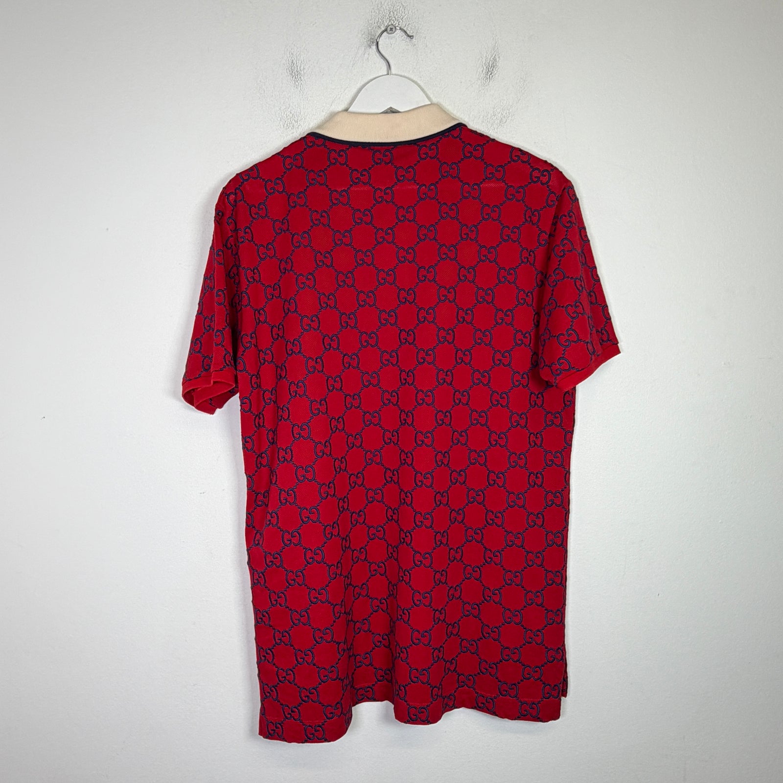 Gucci GG Embroidered Monogram Polo