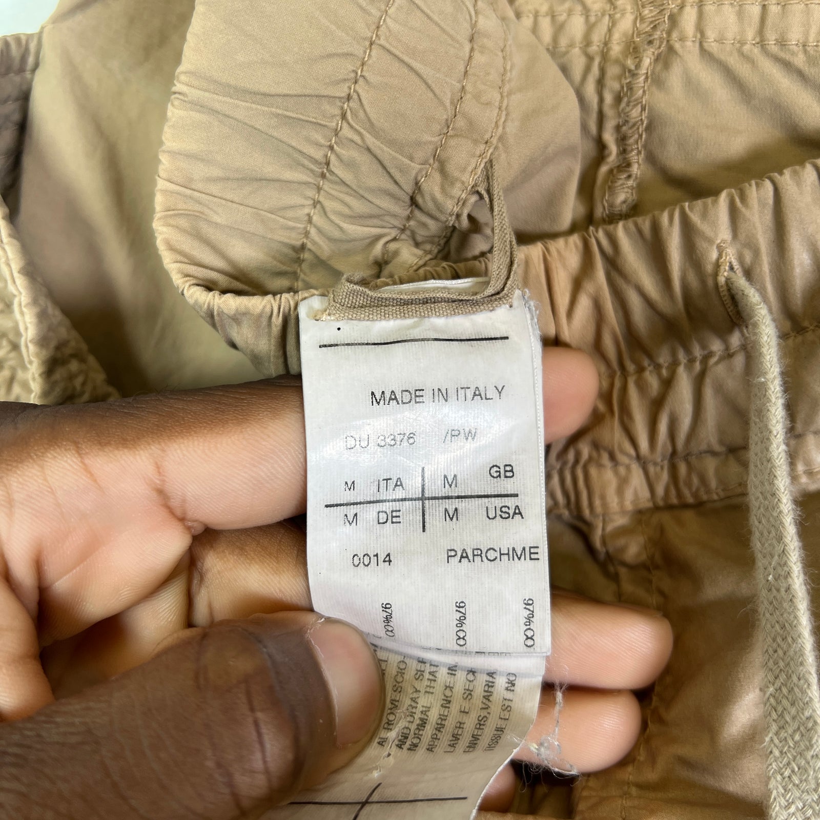 Rick Owens DRKSHDW Waxed Creatch Cargo Shorts