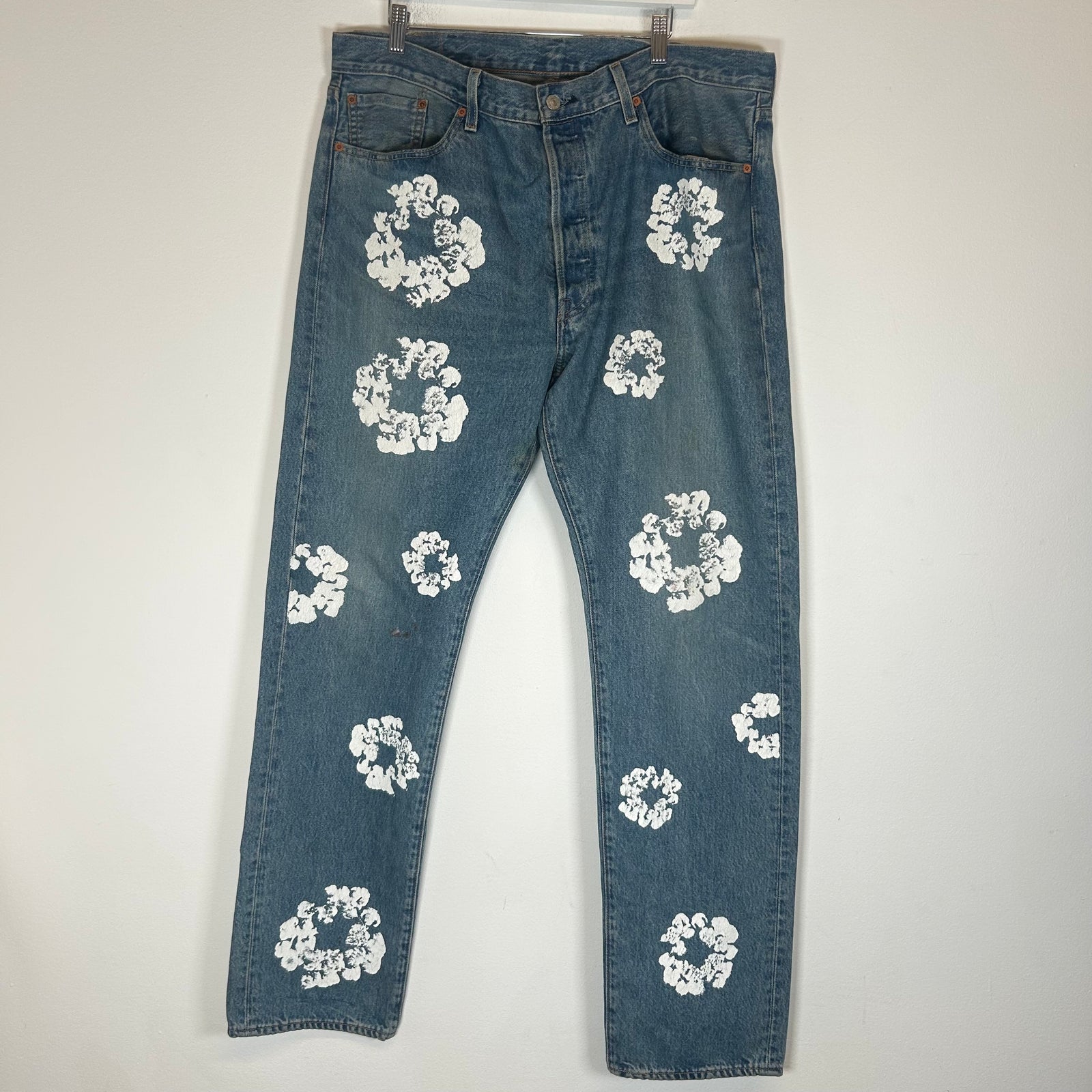 Denim Tears Lightwash Wreath Jeans Size 38