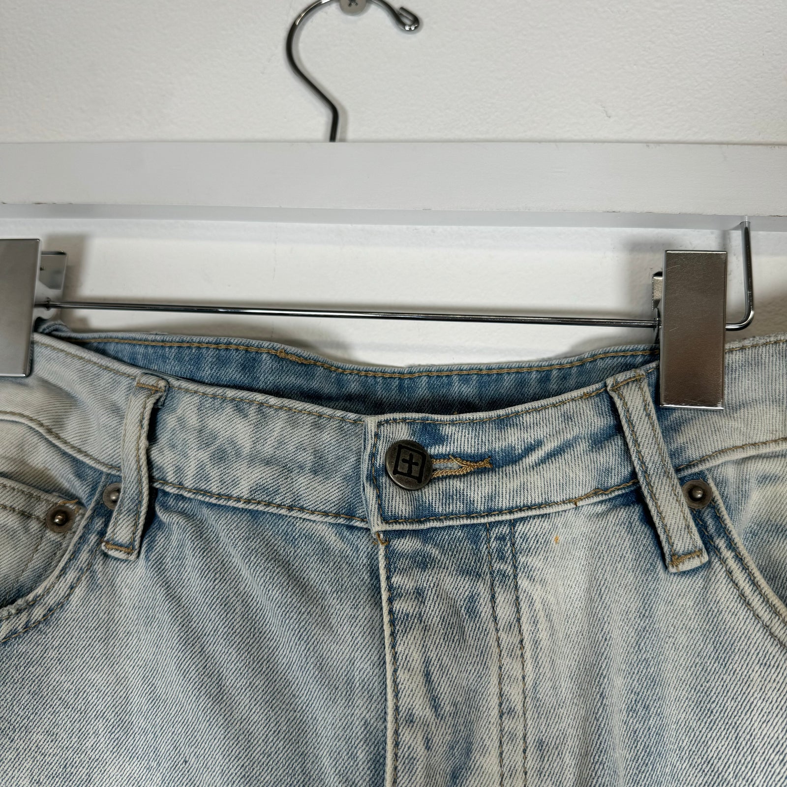 Ksubi Lightwash Chitch Lion Skinny Jeans Size 33