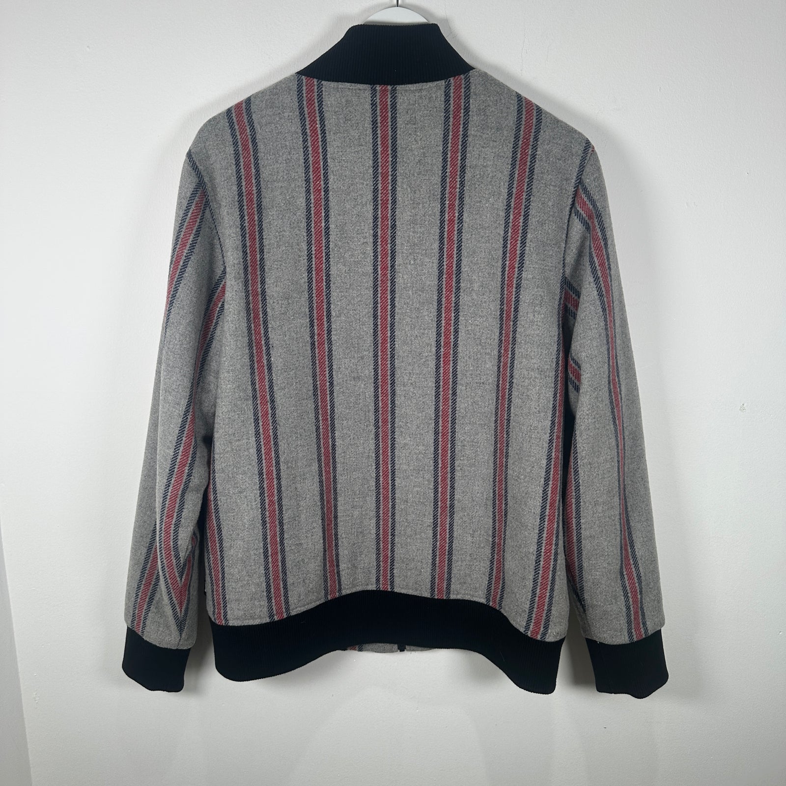 Stussy Flannel Zip Up Jacket Size M