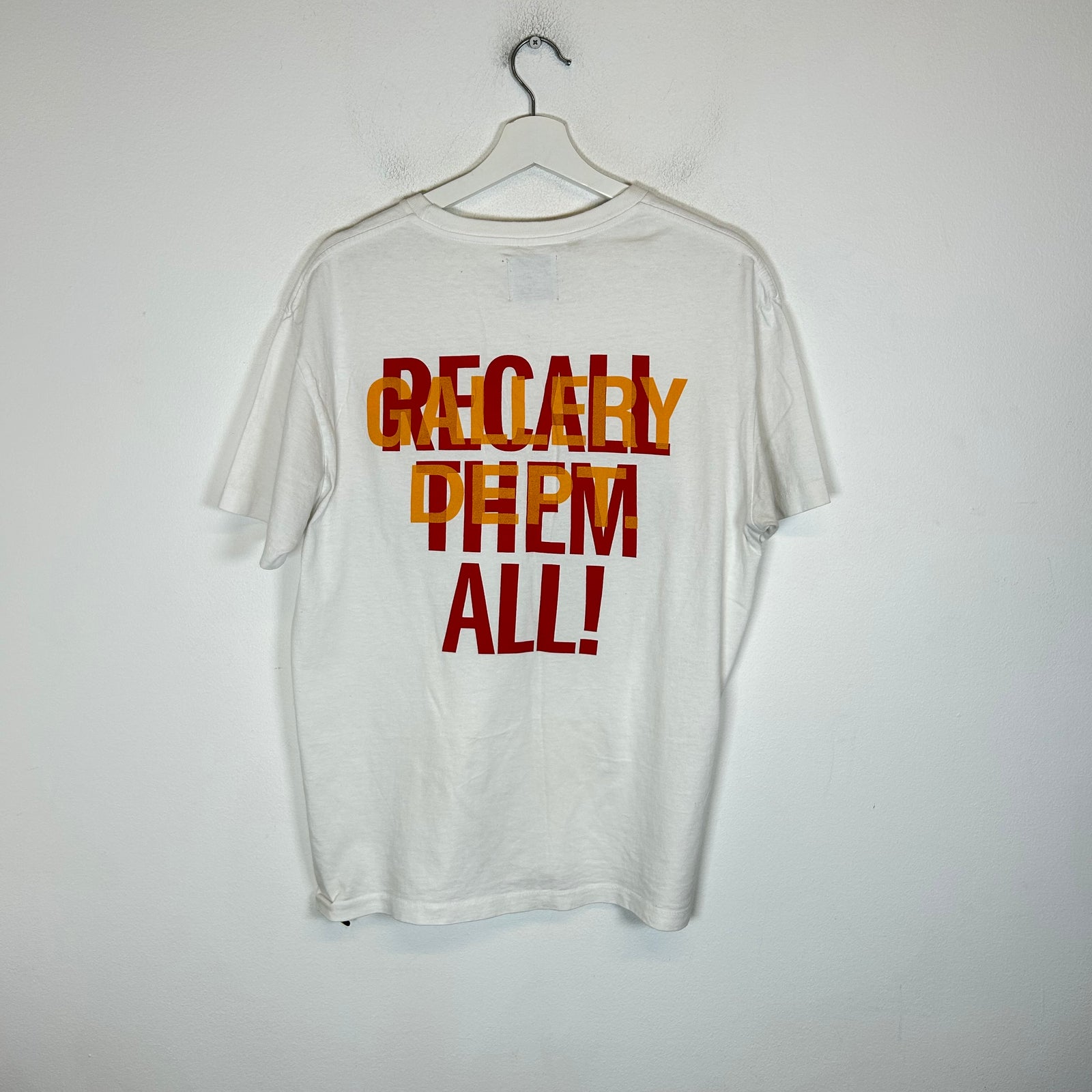Gallery Dept White G-Ball Logo T-Shirt Size M