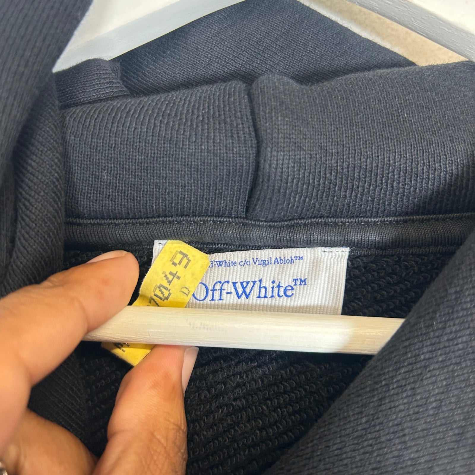 Off-White Black Moon Arrow Hoodie Size S