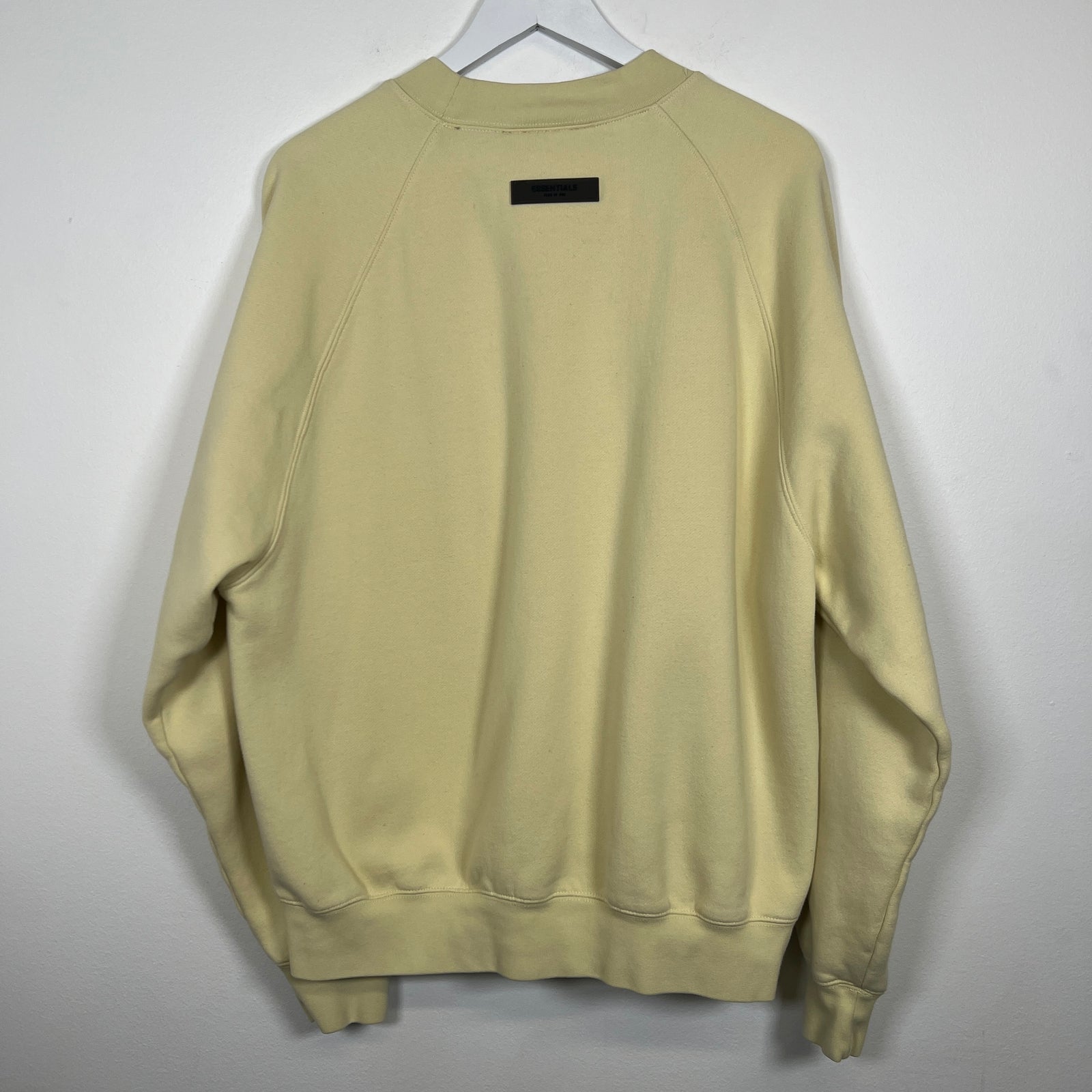 Essentials Yellow Crewneck Sz M