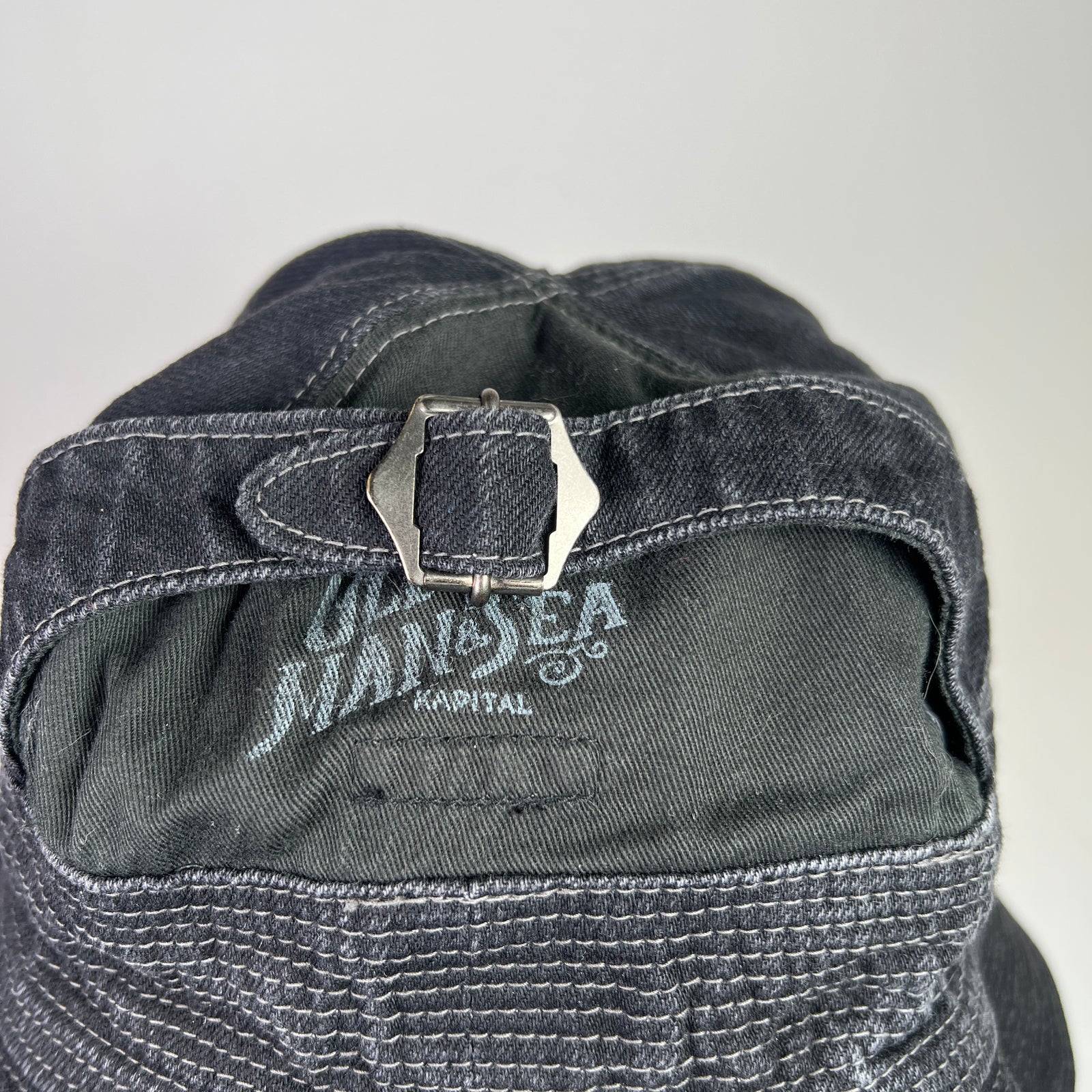 Kapital 11.5oz The Old Man & The Sea Denim Bucket Hat