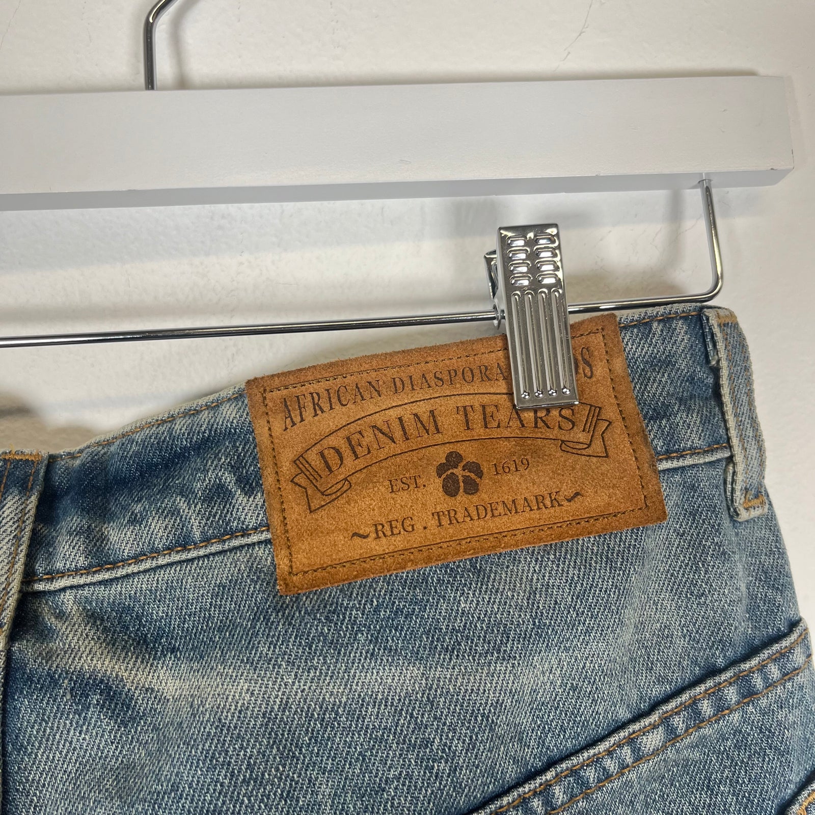 Denim Tears Lightwash Denim Shorts Size L