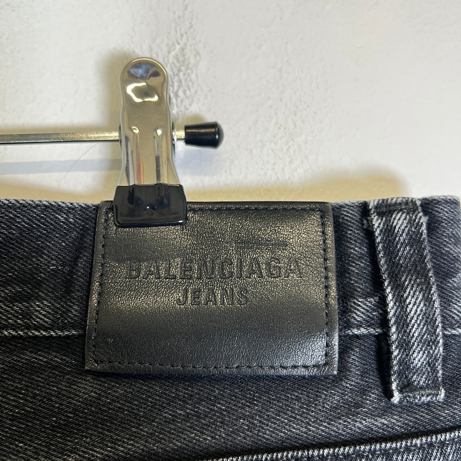 Balenciaga FW22 Lost Tape Flare Denim Jeans