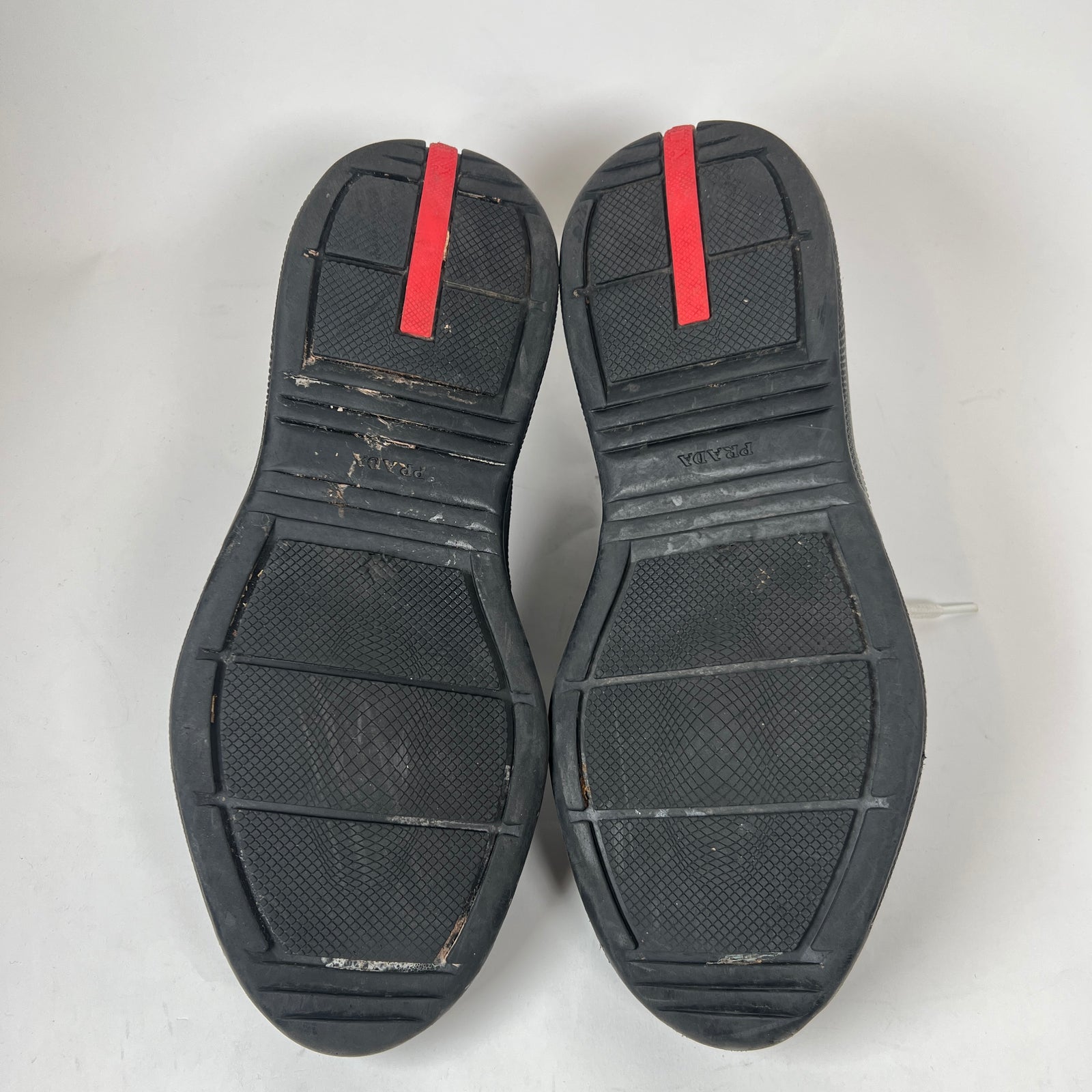 Prada Black Rubber America Cups Size 42