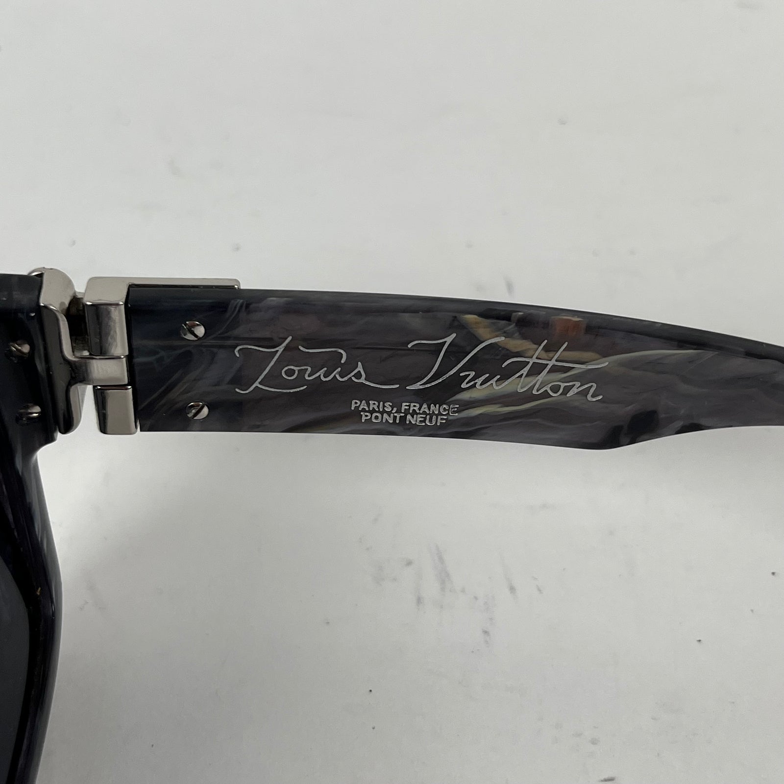 Louis Vuitton Grey Marble Millionaire Sunglasses