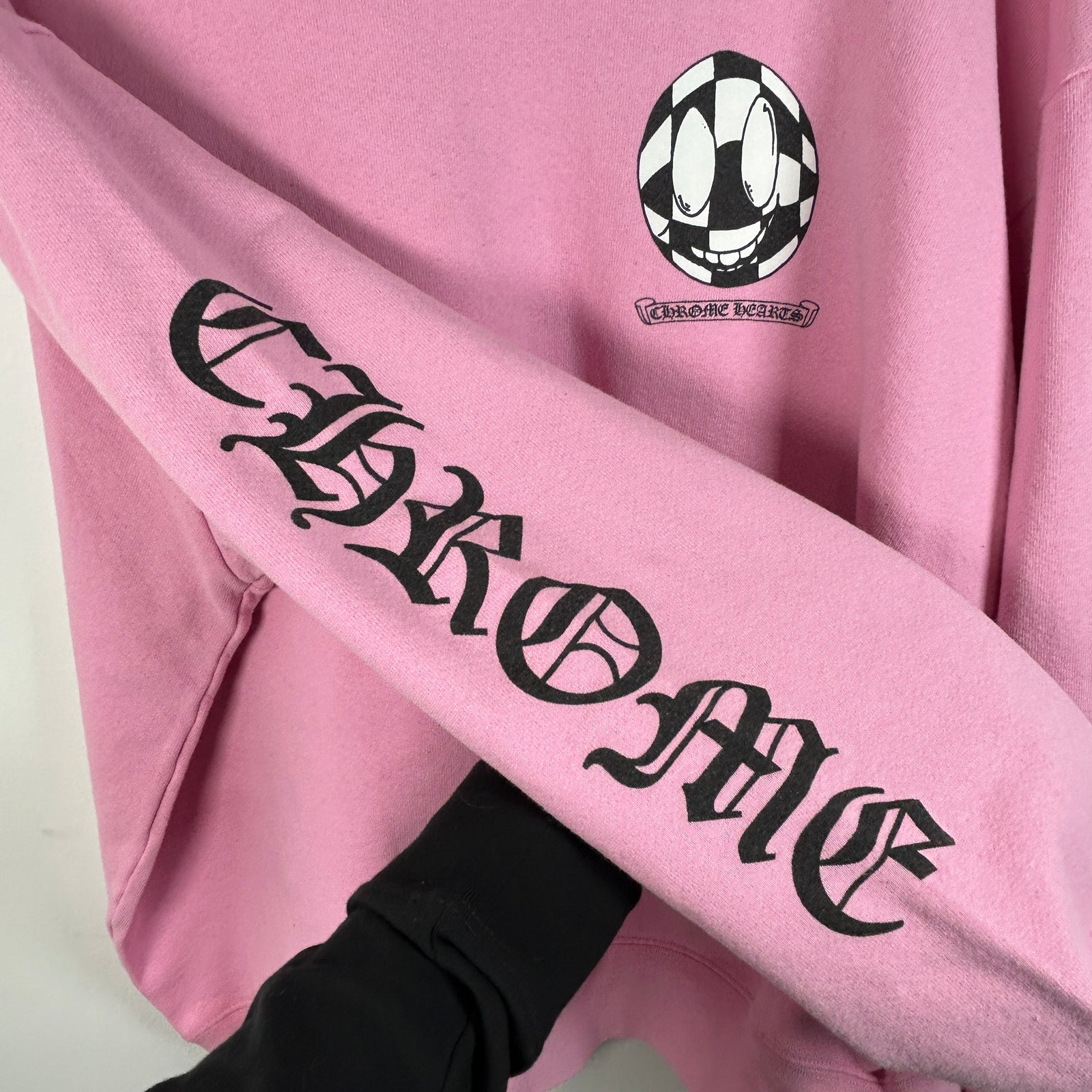 Chrome Hearts Matty Boy 'Vanity Affair' Pink Crewneck Size XXL