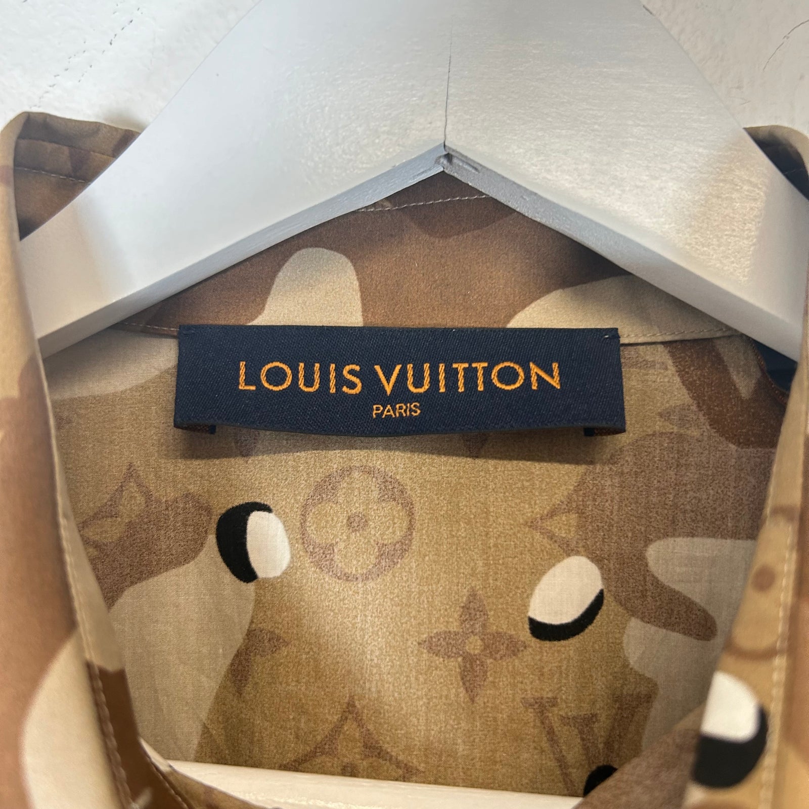 Louis Vuitton SS20 Desert Camo Shirt Size M