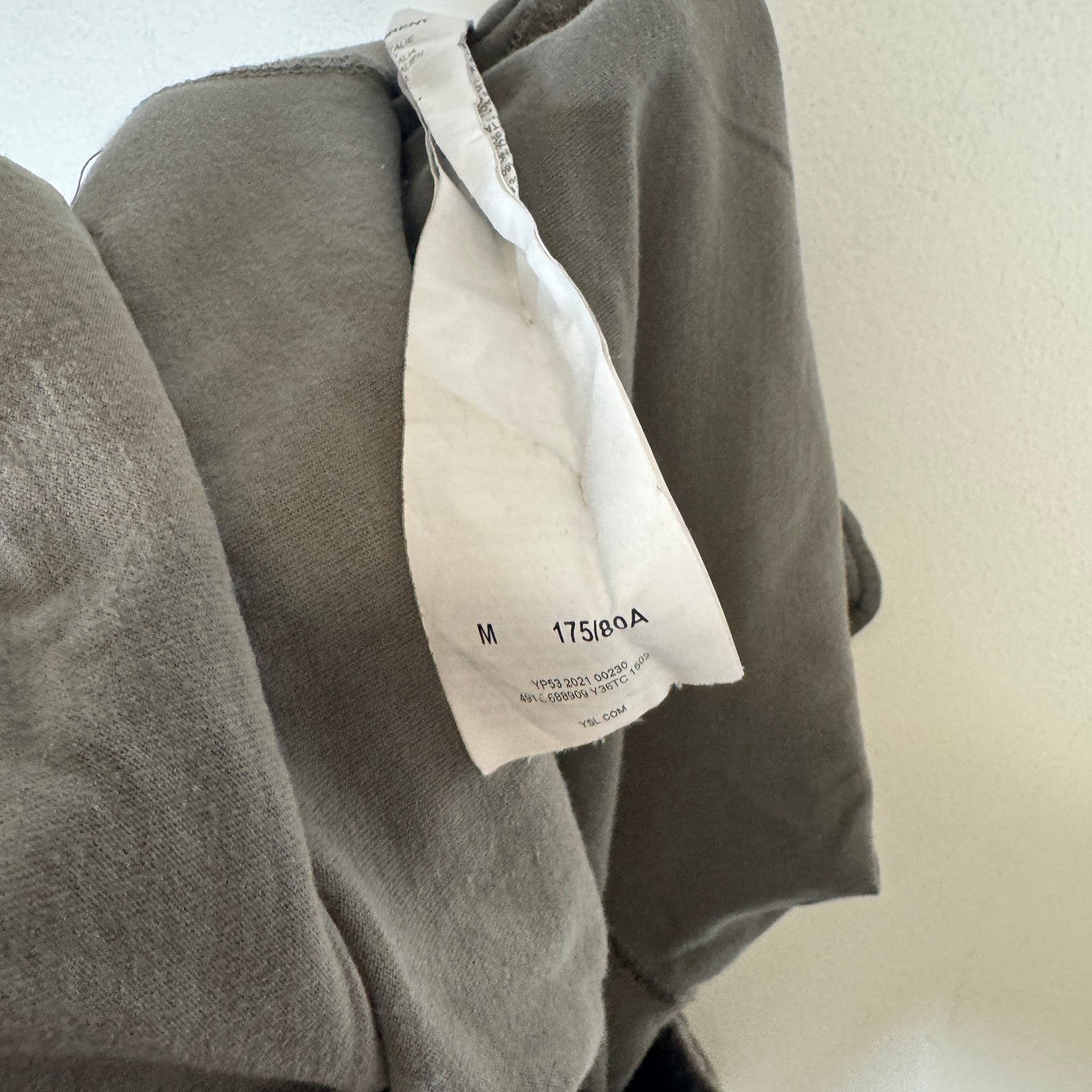 Saint Laurent Taupe Jogging Pants Size M