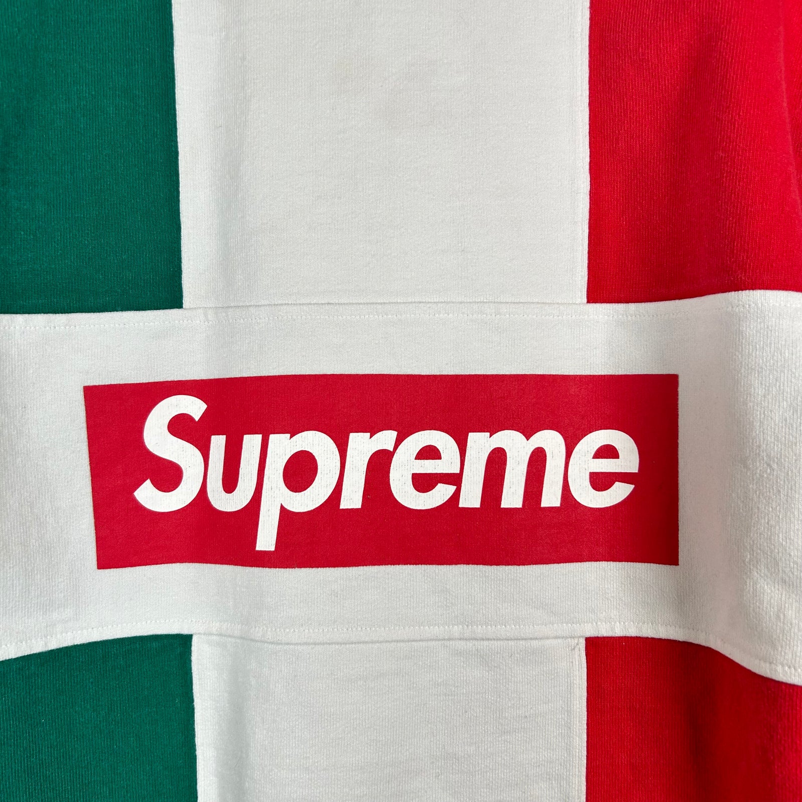 Supreme Split Rugby Shirt Size L
