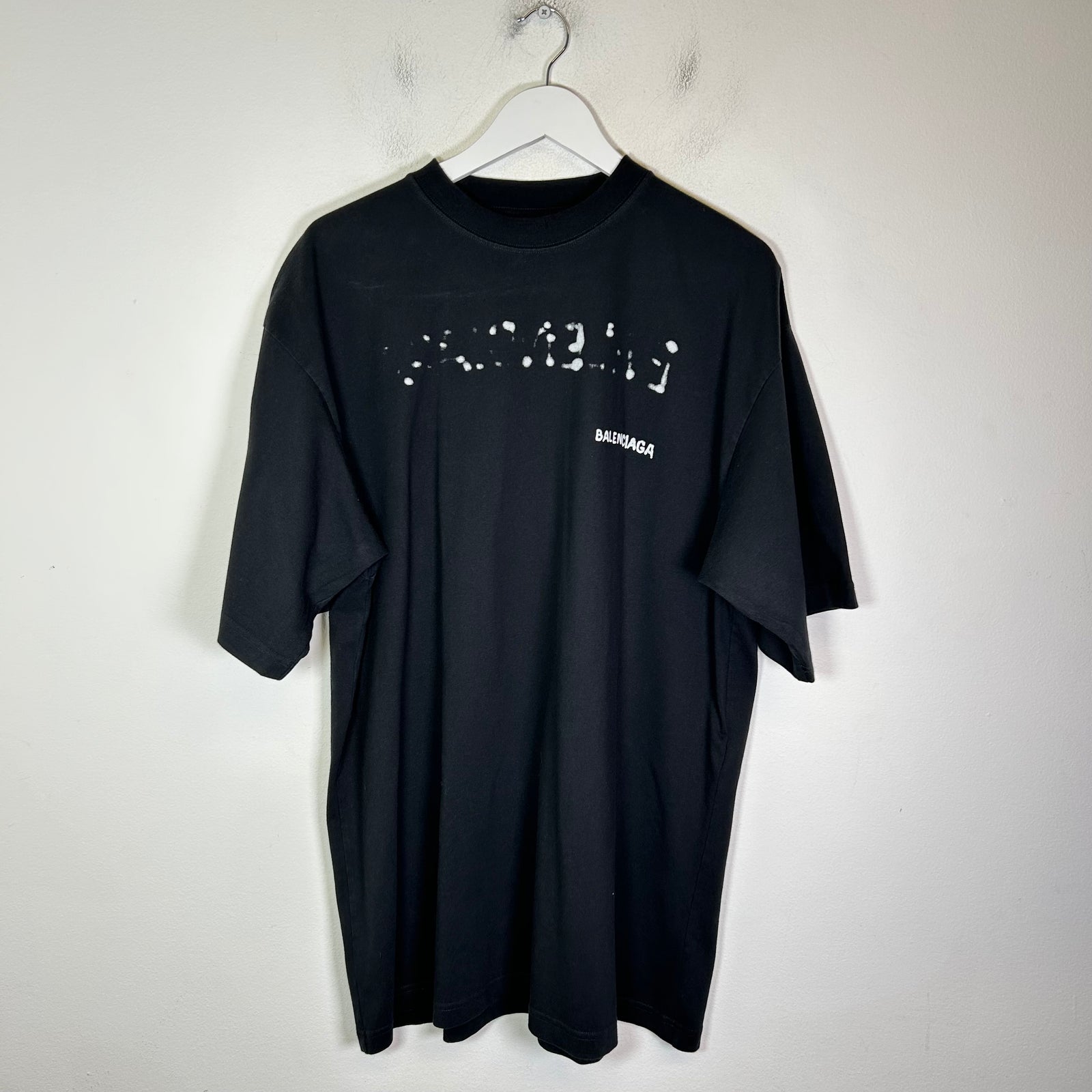 Balenciaga Hand Drawn Logo T-Shirt
