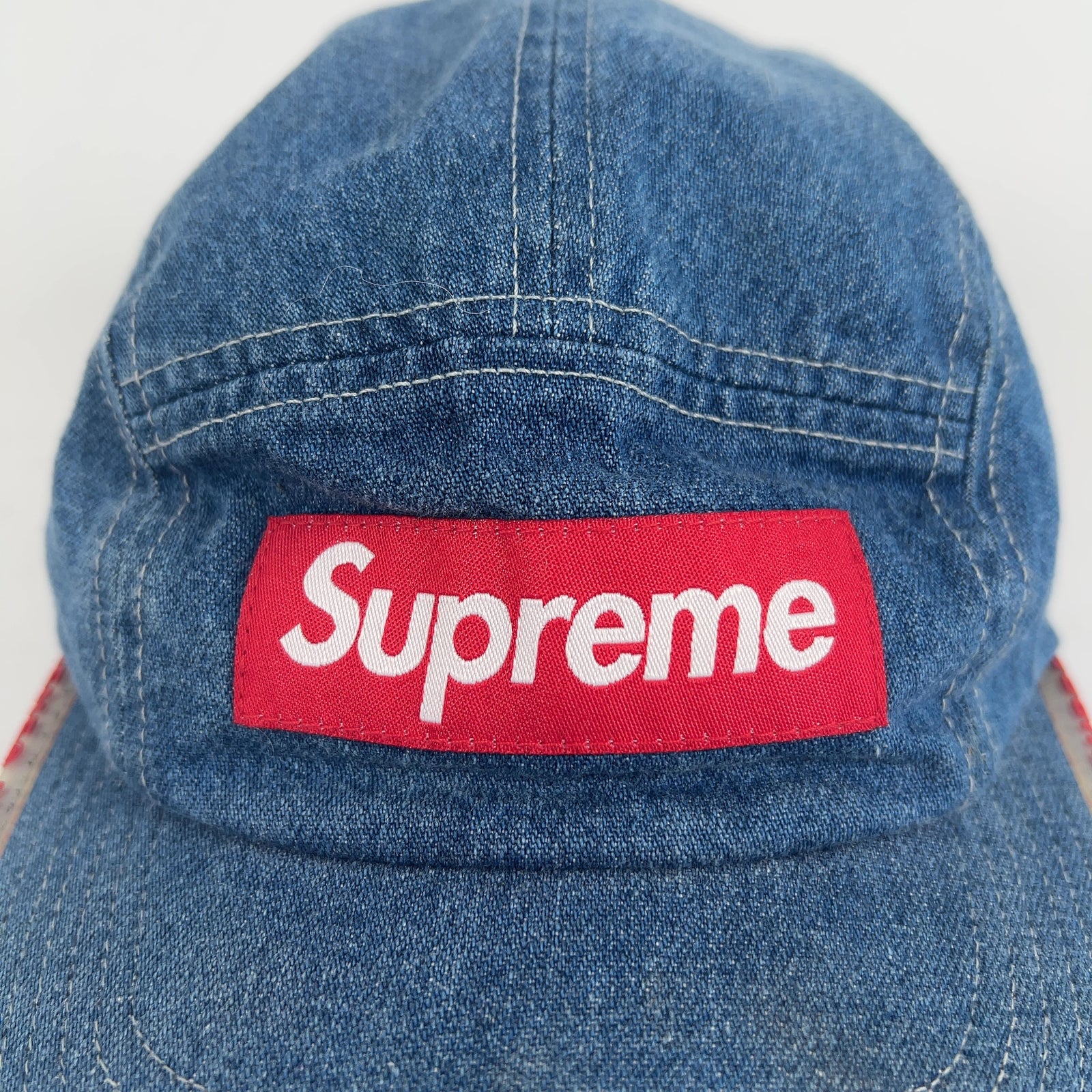 Supreme Denim Box Logo Hat