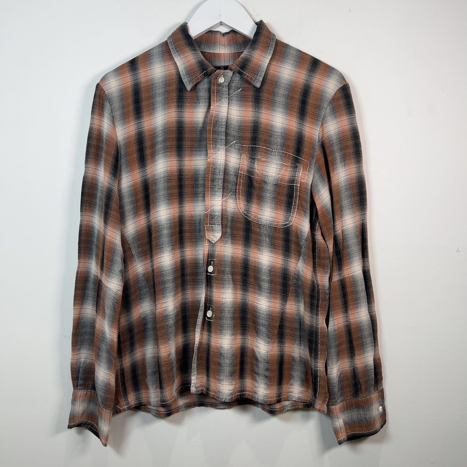 Number (N)ine 'The High Streets' Flannel