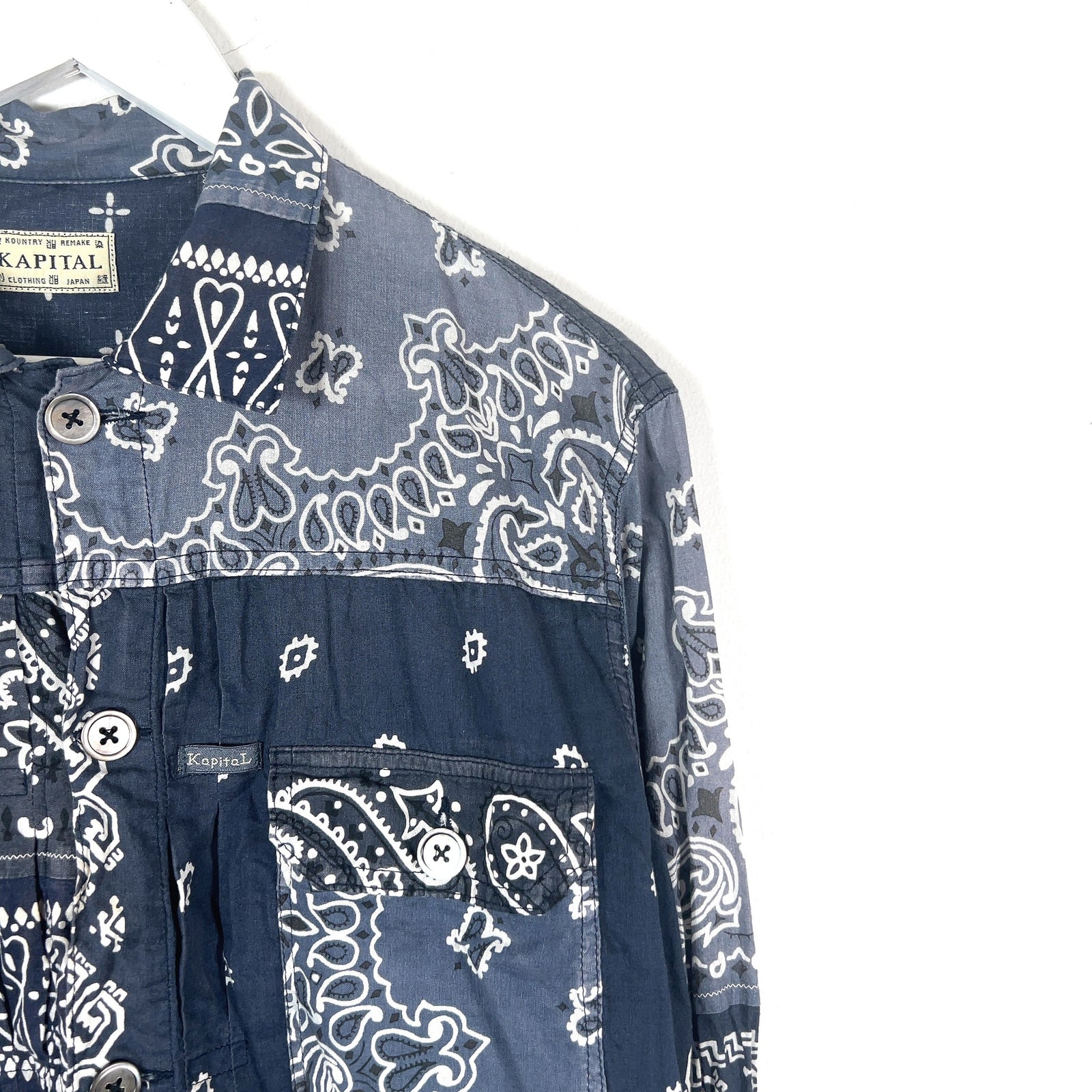 Kapital Bandana Button-Up Shirt