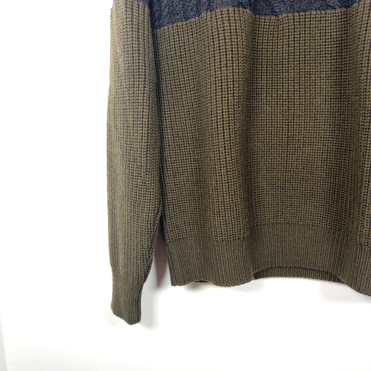 Moncler Cable Knit Logo Patch Sweater