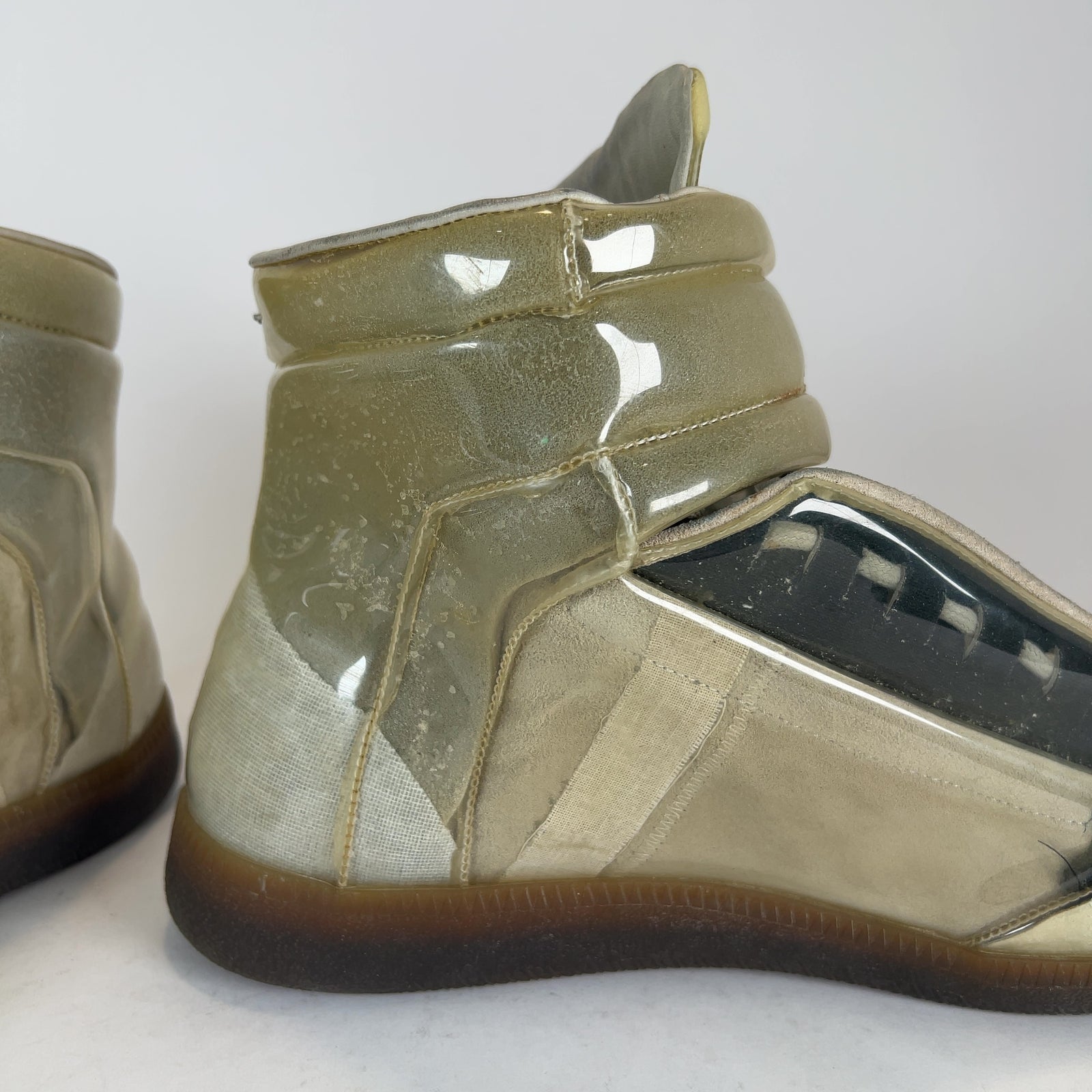 Maison Margiela Translucent PVC Future Hightop Sneakers