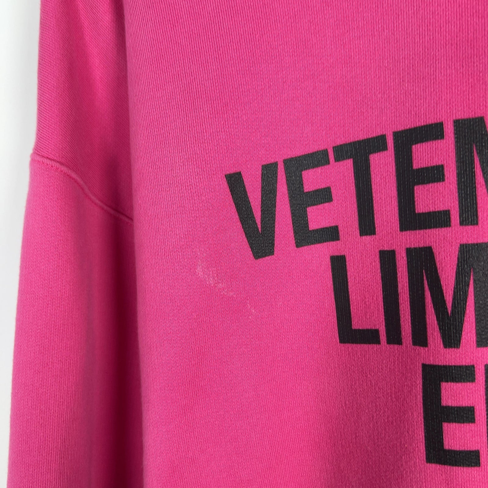 Vetements Limited Edition Graphic Hoodie