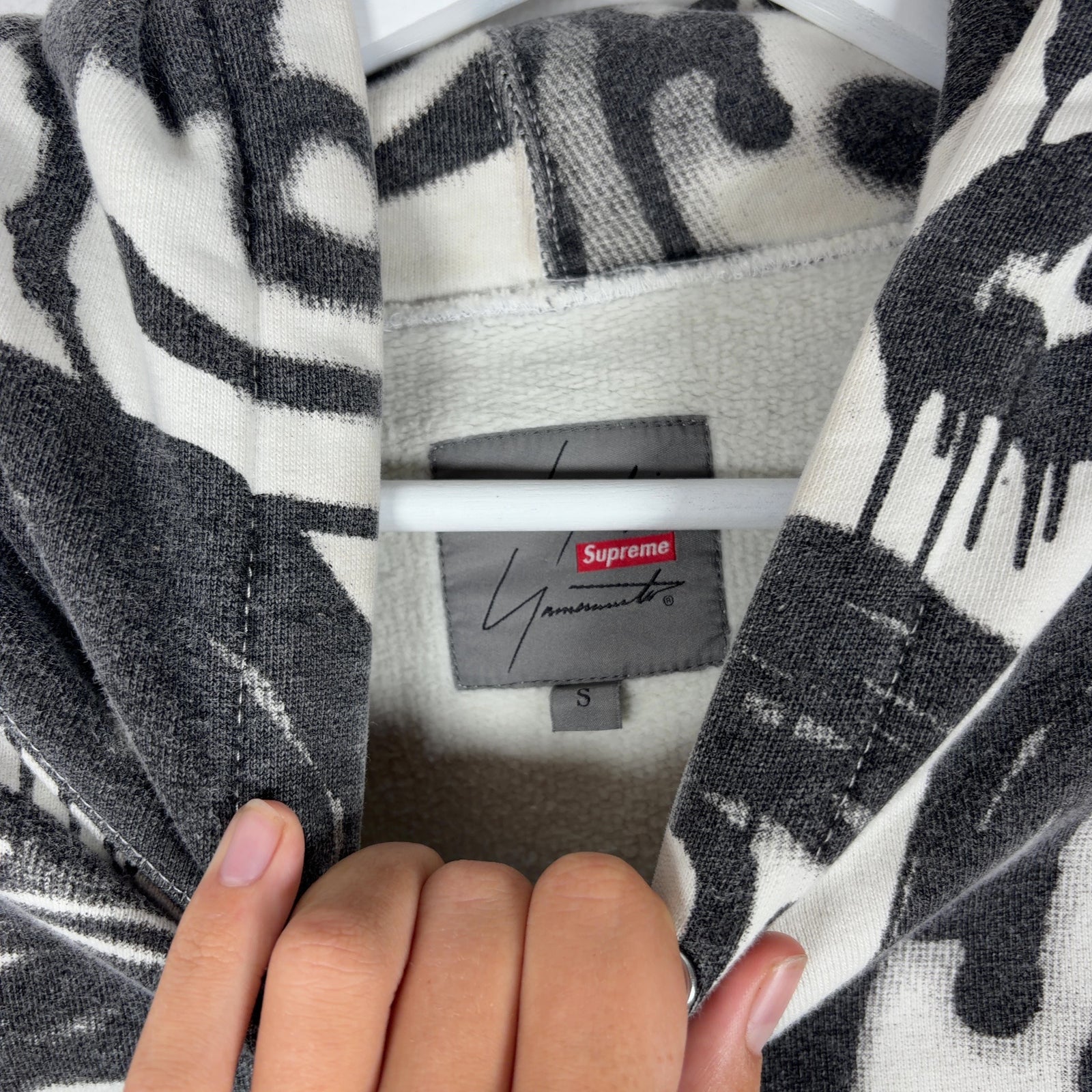 Supreme x Yohji Yamamoto Chito Faces Hoodie