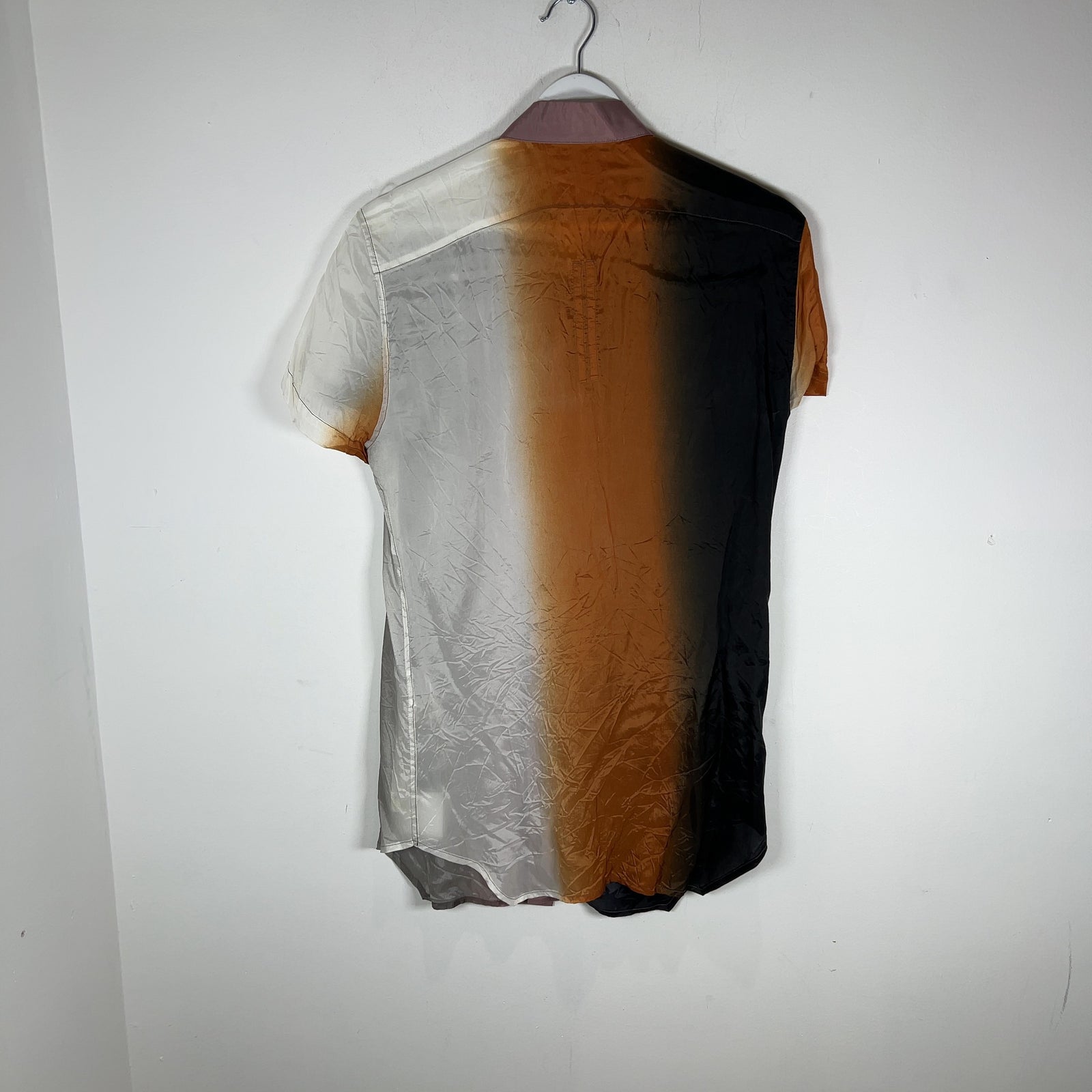 Rick Owens SS24 'Lido' Silk Degrade Button-Up Shirt