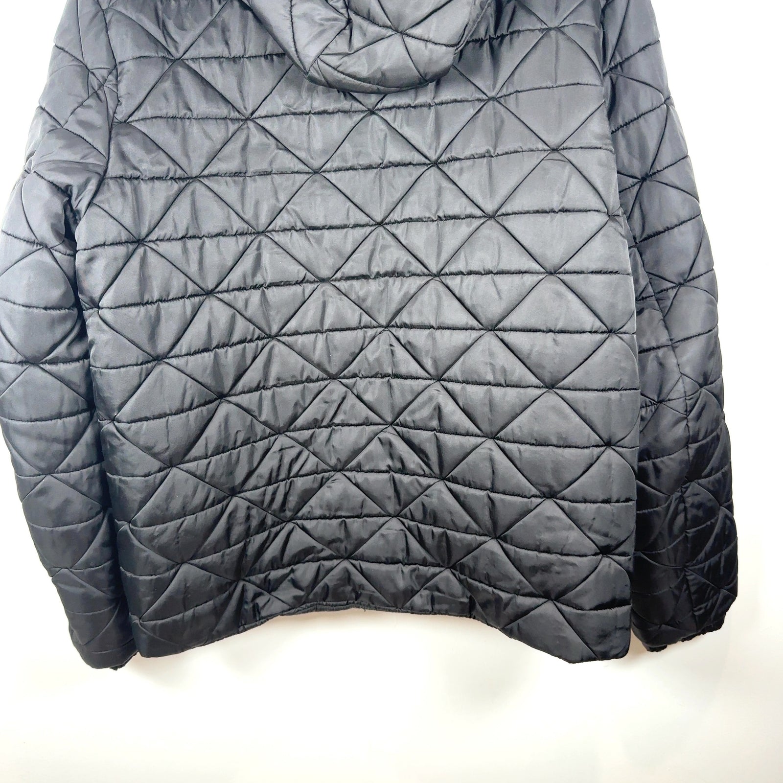 Prada Plaque Logo Quilted Puffer Jacket