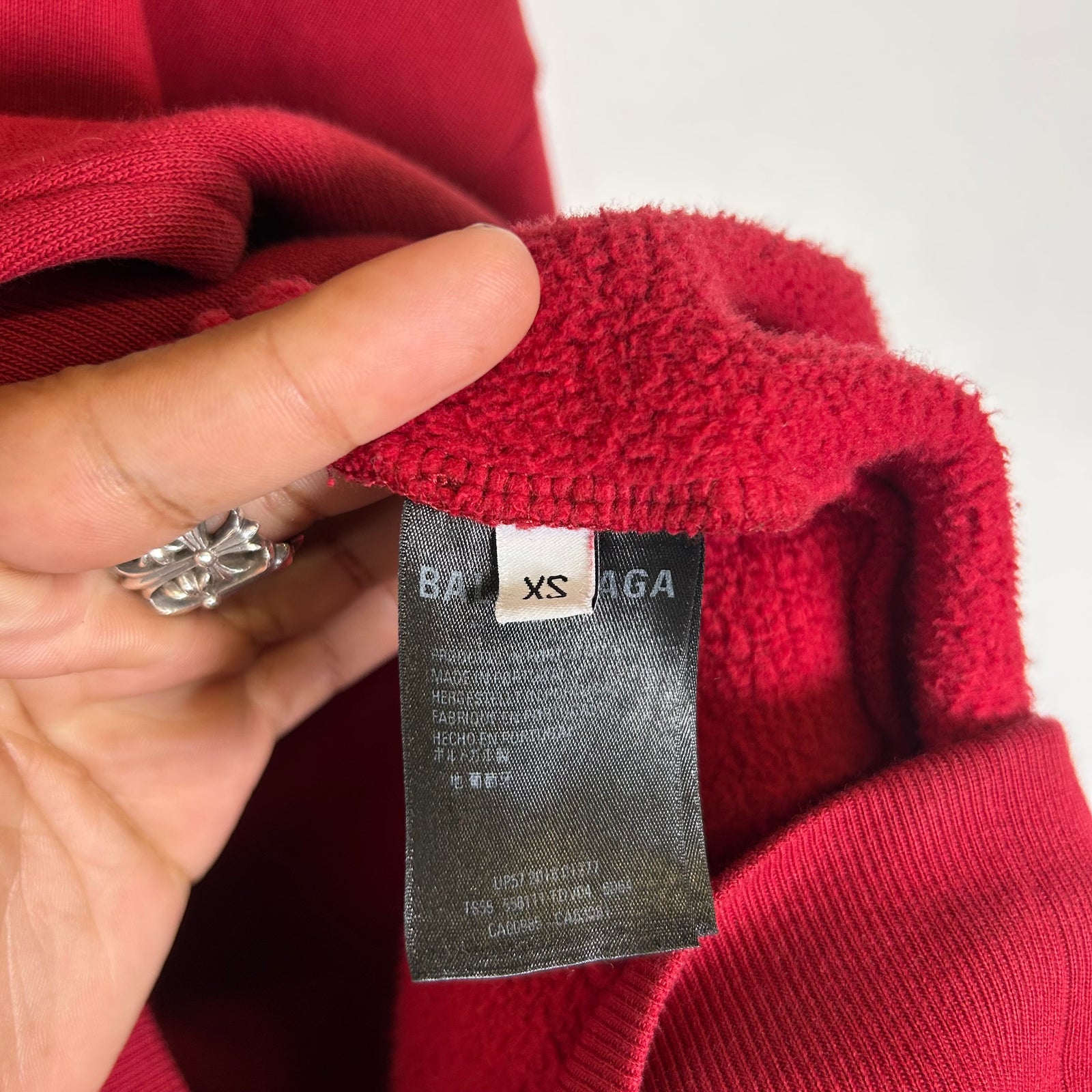 Balenciaga BB Crest Oversized Hoodie