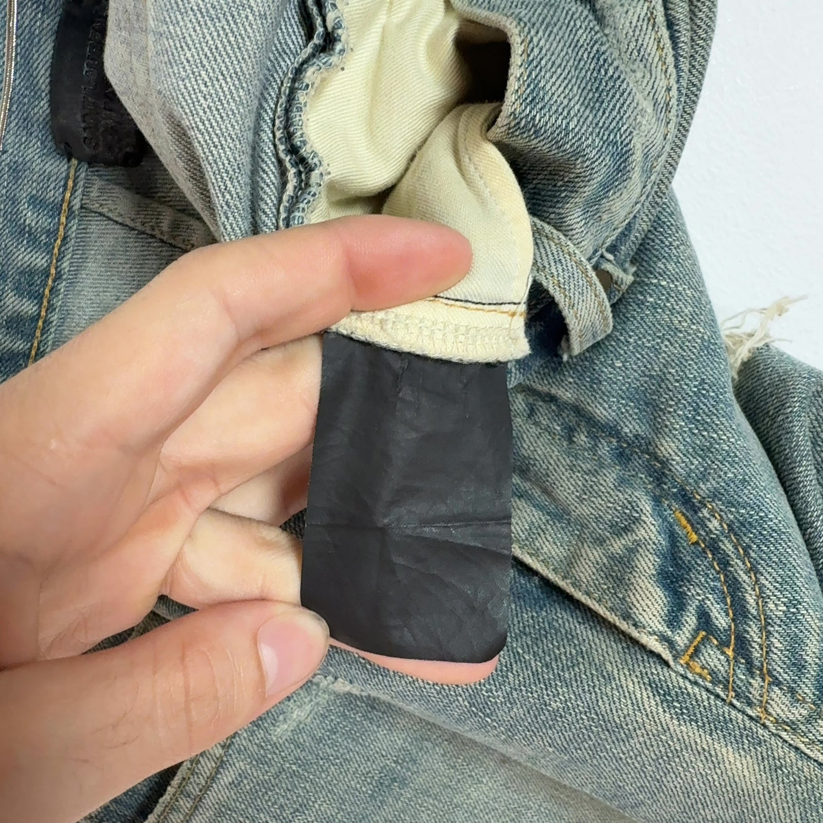 Saint Laurent Thrashed D02 Denim Jeans