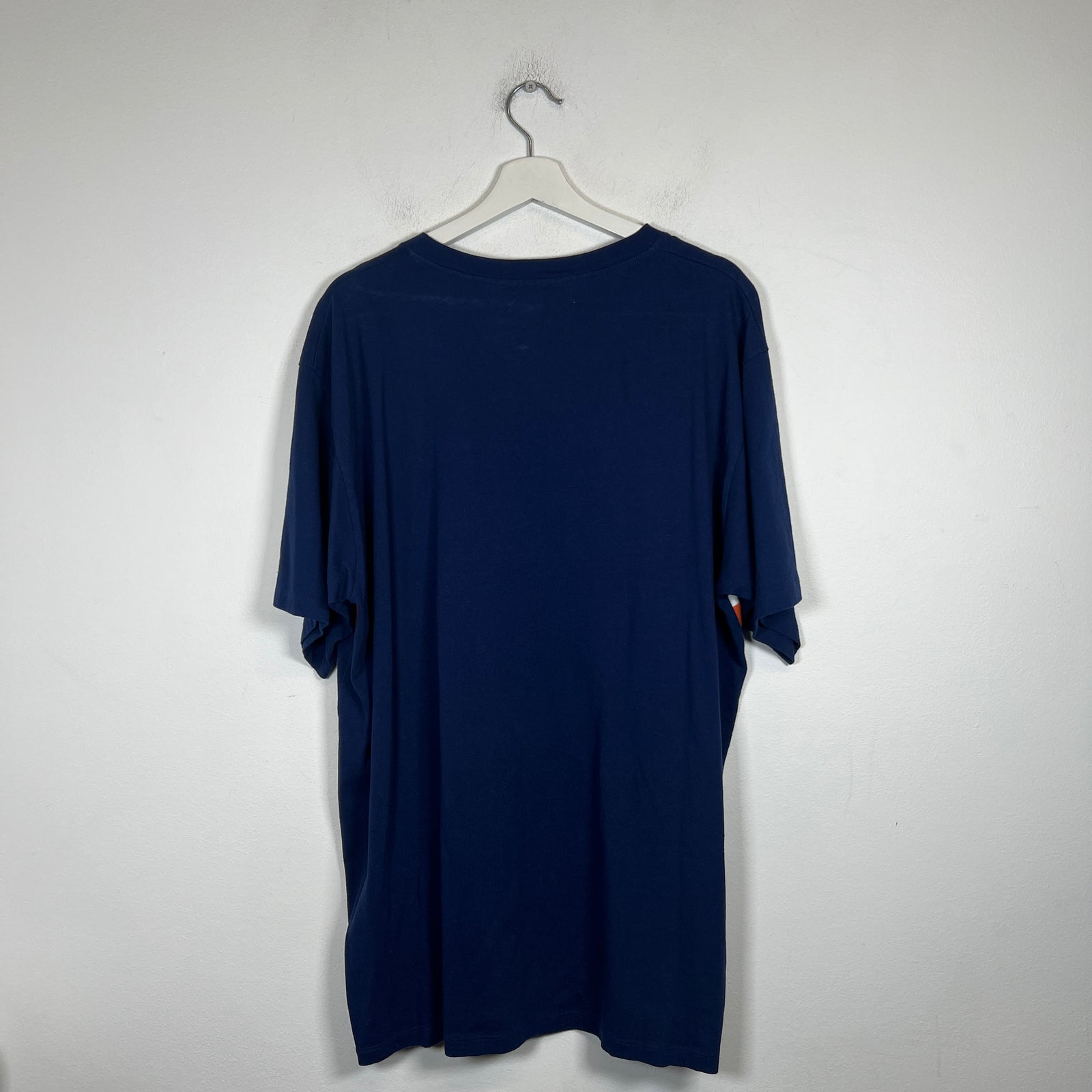 Gucci Blue/Orange Interlocking G Striped T-Shirt Size XL