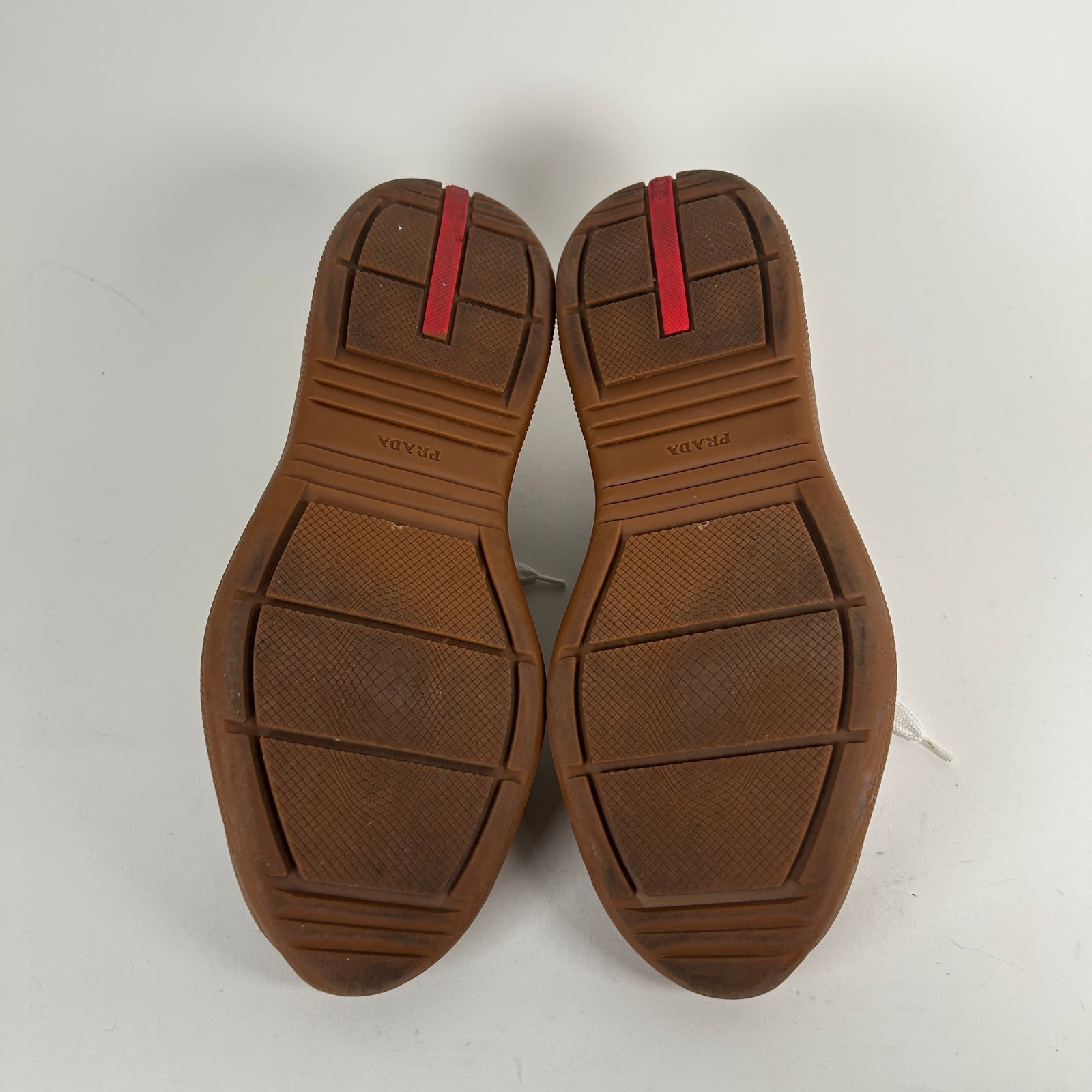 Prada Brown Rubber Cups Size 44