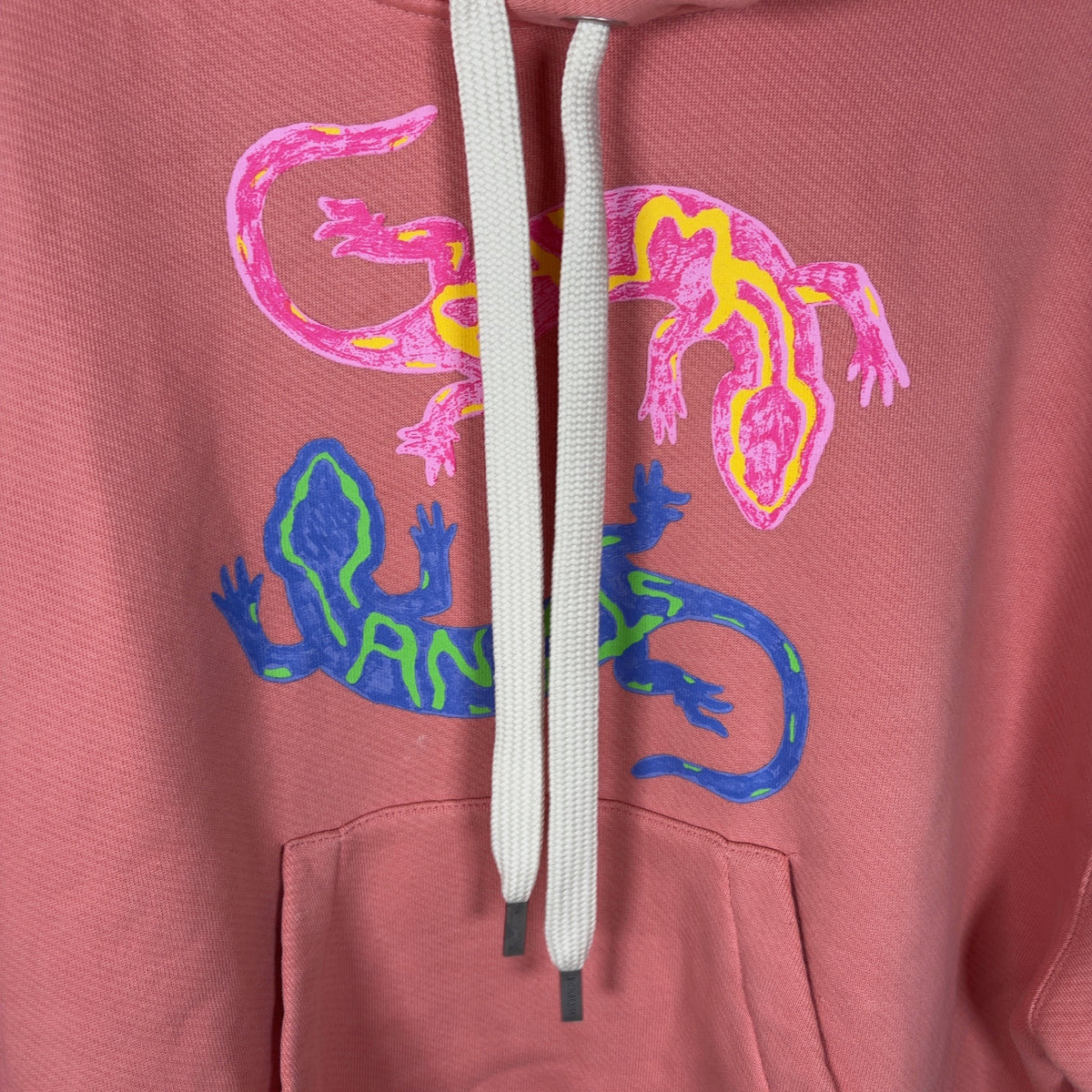 Palm Angels Lizard Print Hoodie