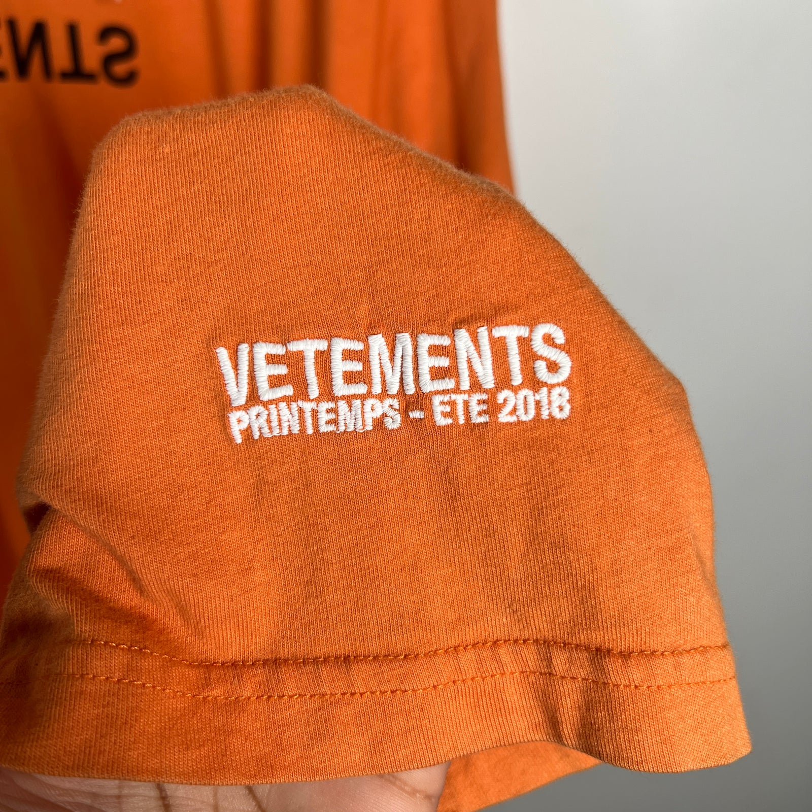 Vetements SS18 Matterhorn Hoodie