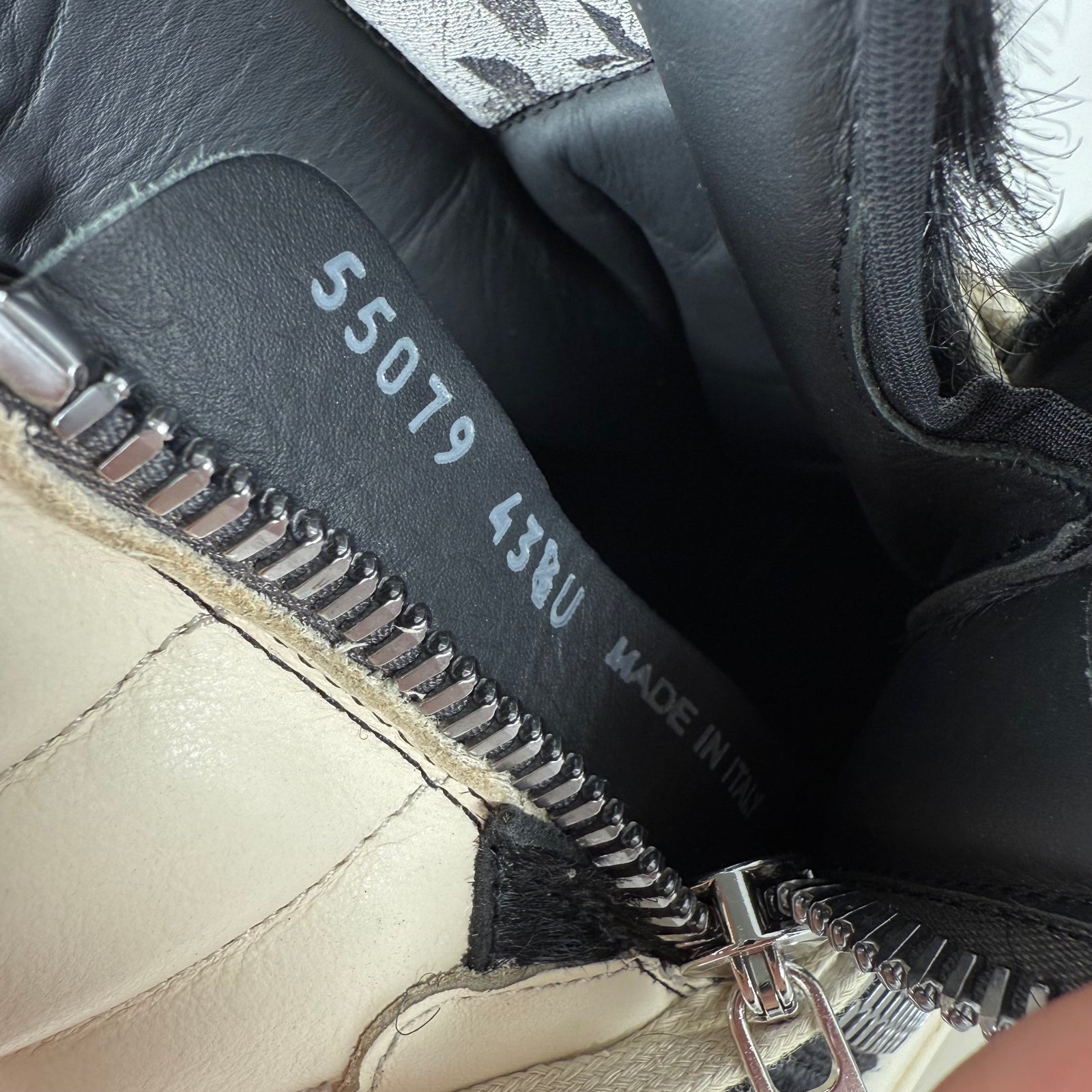 Rick Owens Ponyhair Geobaskets Size 43.5