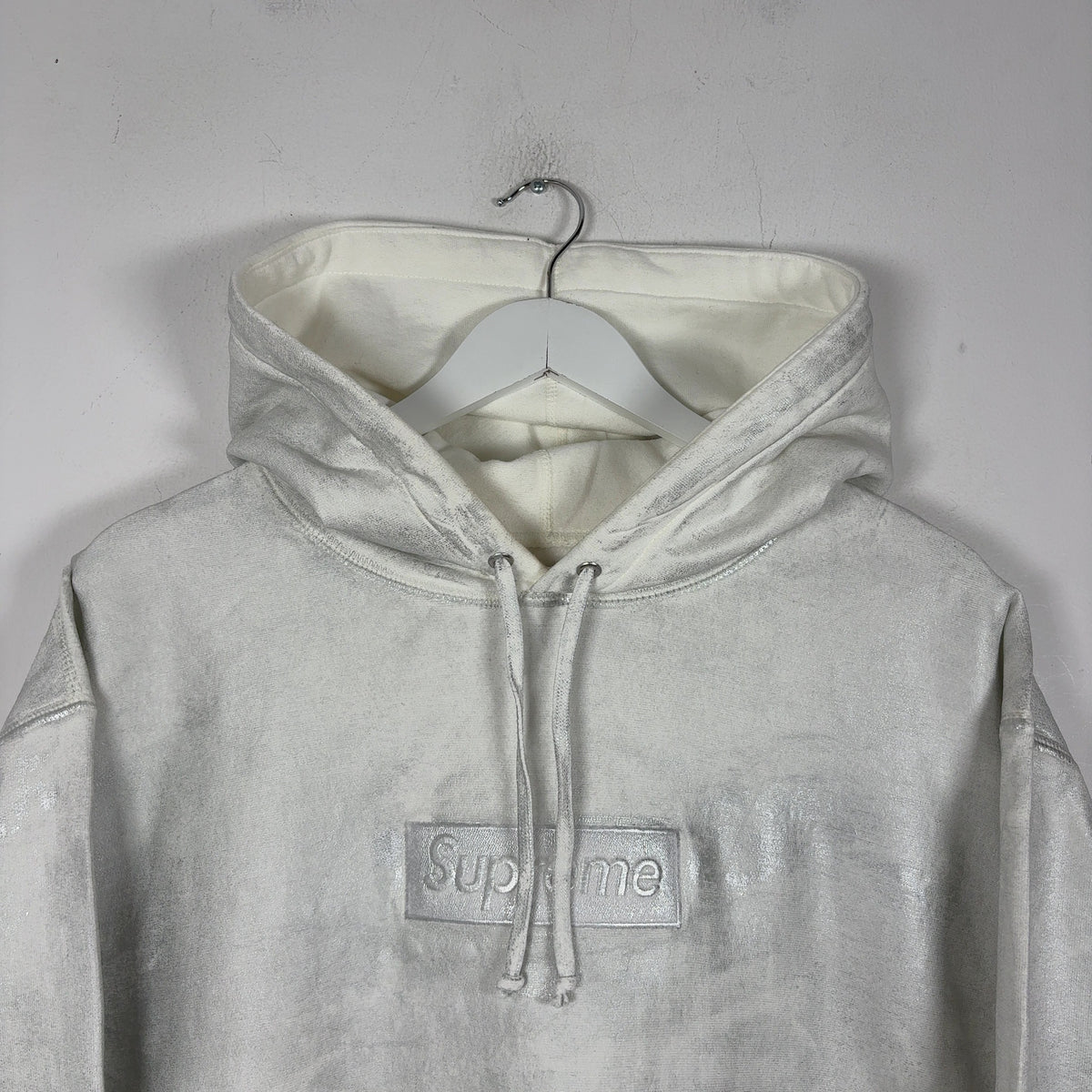 Supreme x Maison Margiela Foil Box Logo Hoodie