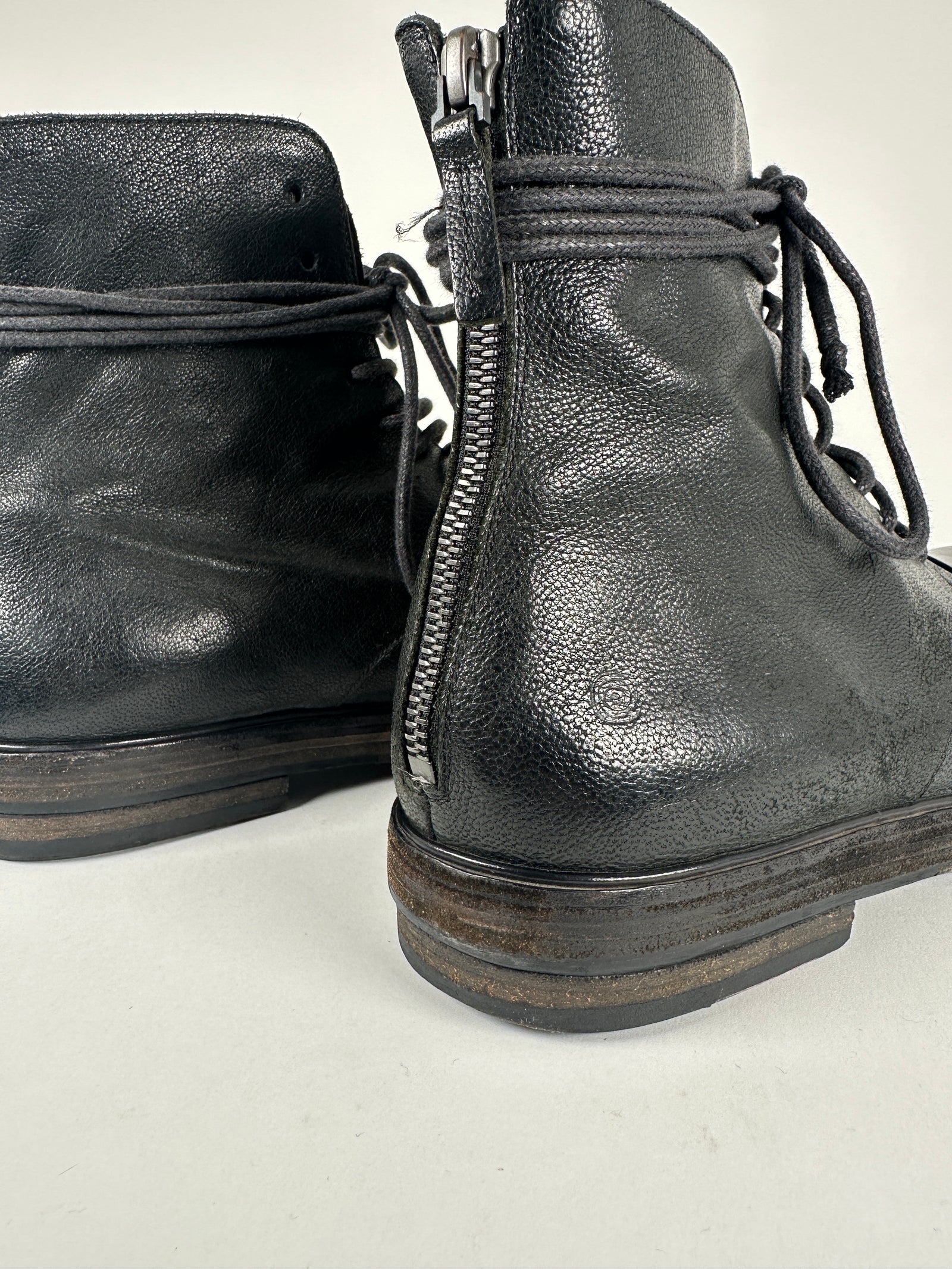 Marsell Leather Toe Cap Boot Size 42