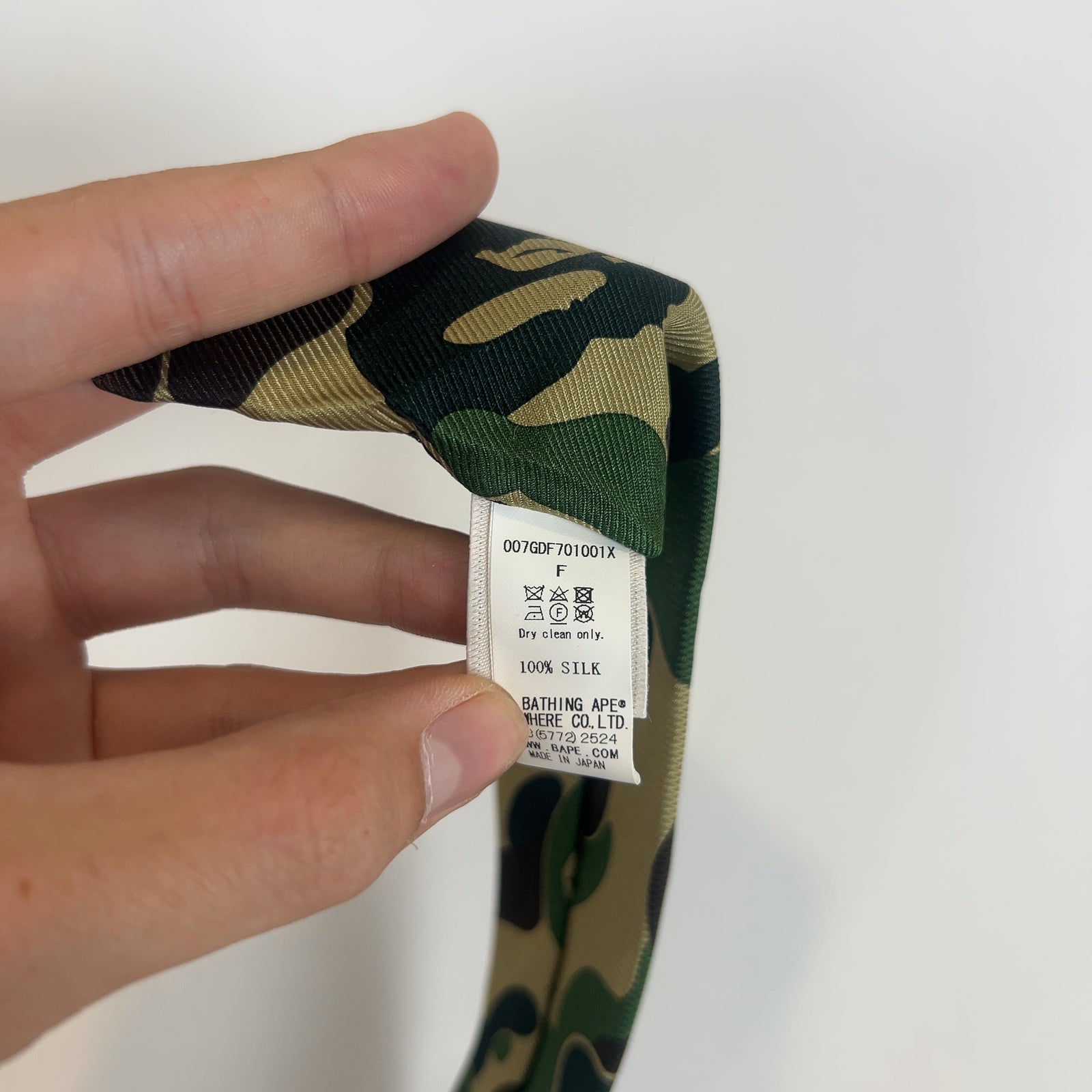 Bape Camouflauge Tie