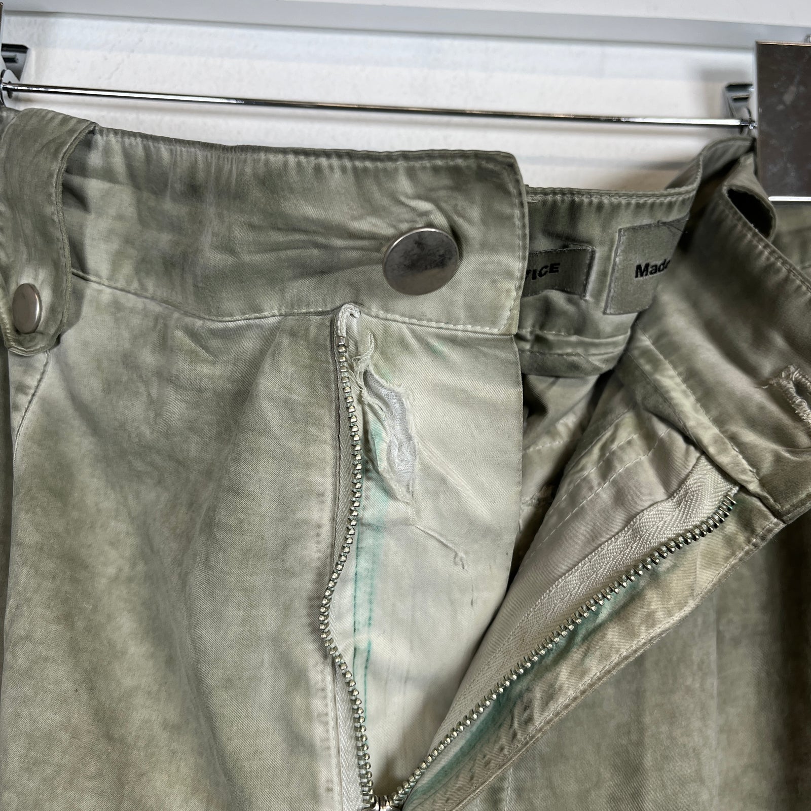 FFFpostal Service Overdyed Cargo Pants Size 34