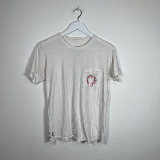 Chrome Hearts Red Logo T-Shirt Size S
