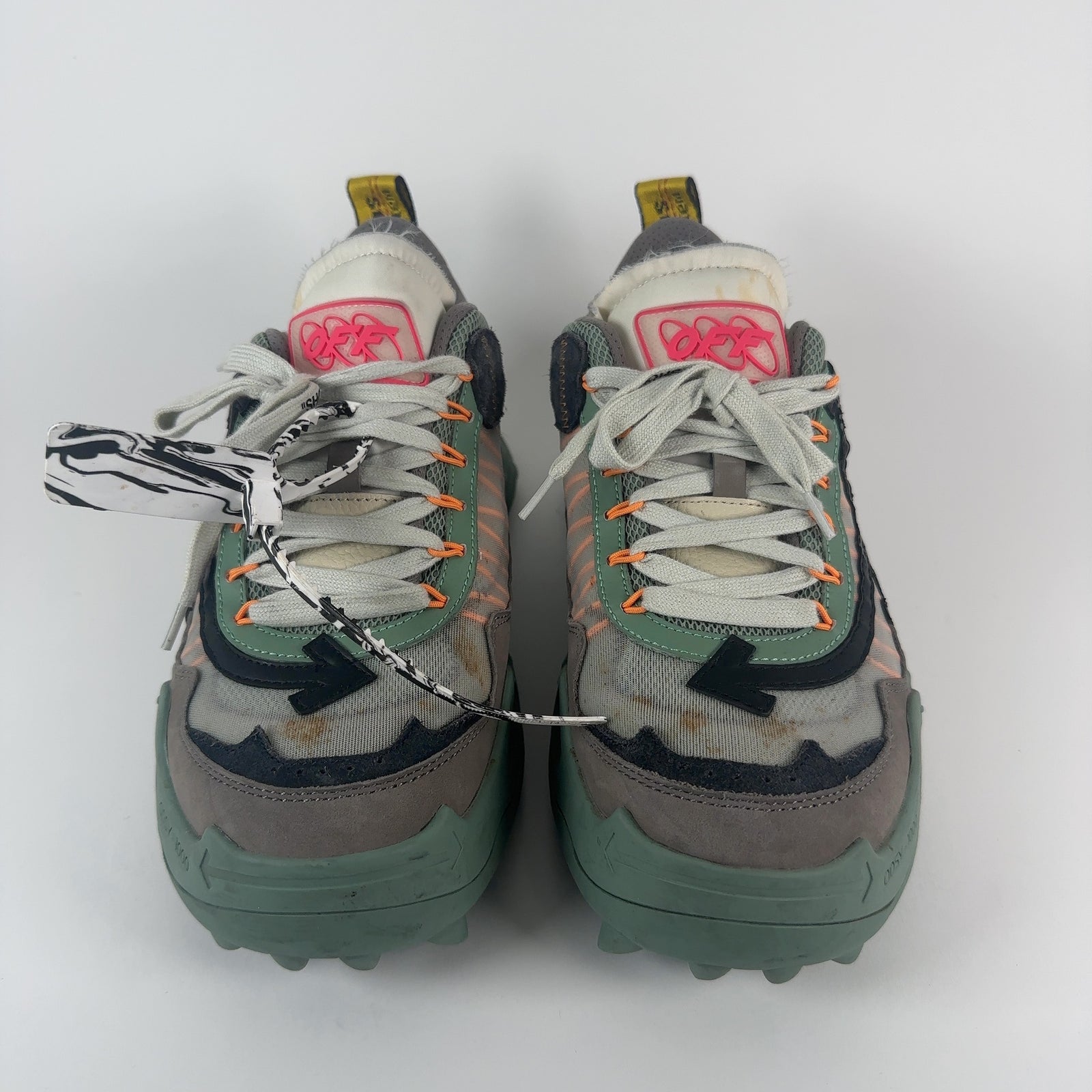 Off-White ODSY-1000 Mint Black Lowtop Sneakers