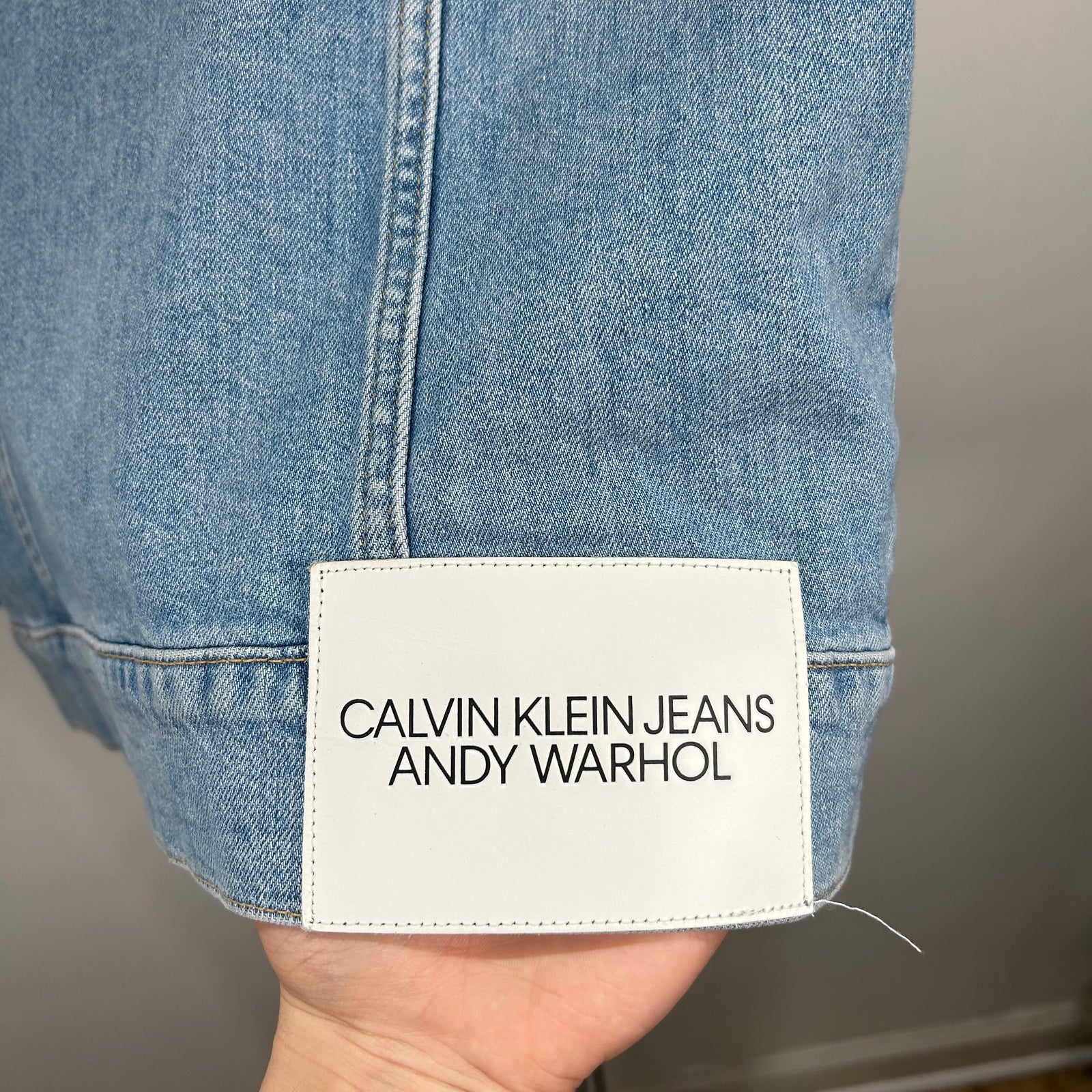 Calvin Klein x Andy Warhol Rodeo Denim Jacket Size M