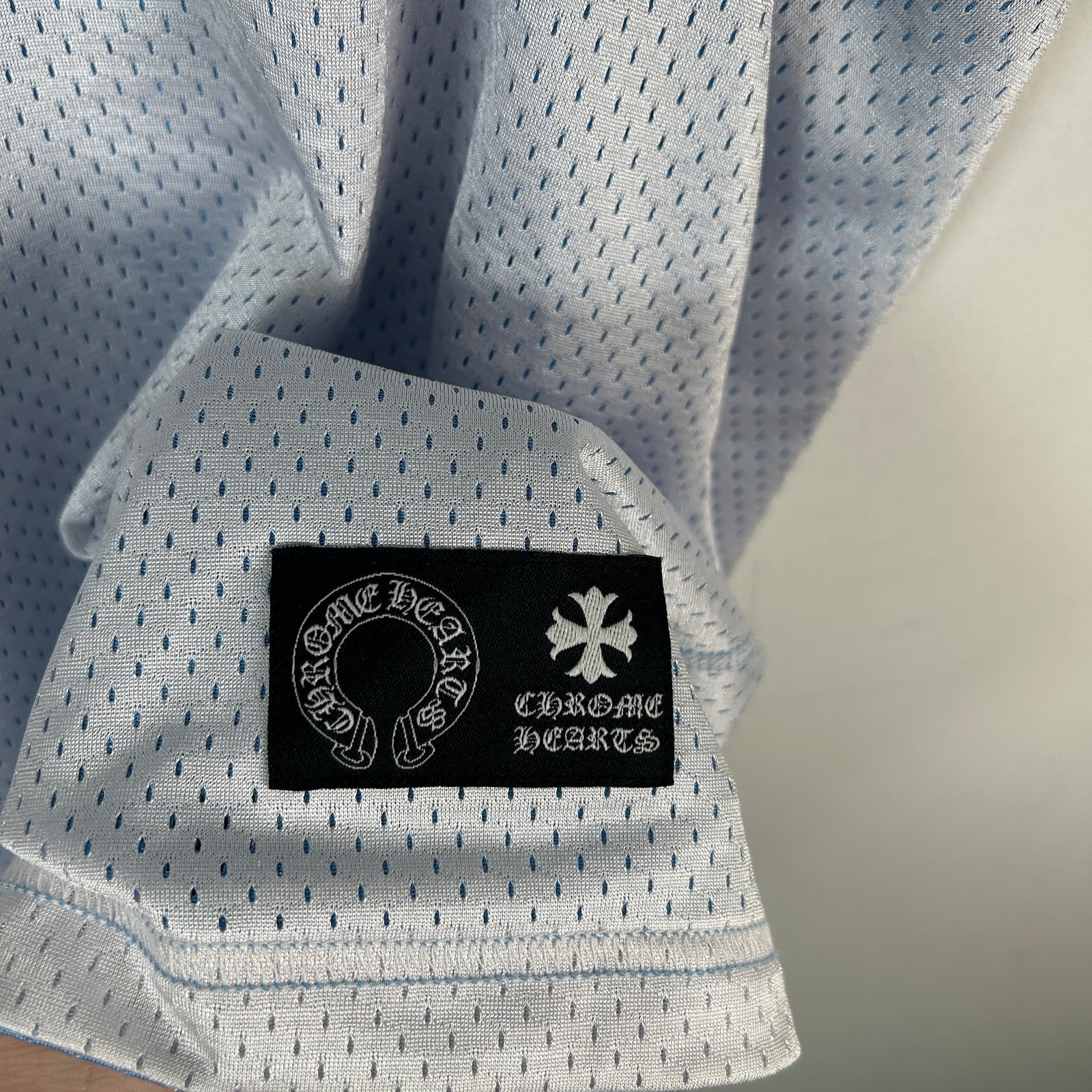 Chrome Hearts University Blue Reversible Jersey Size L